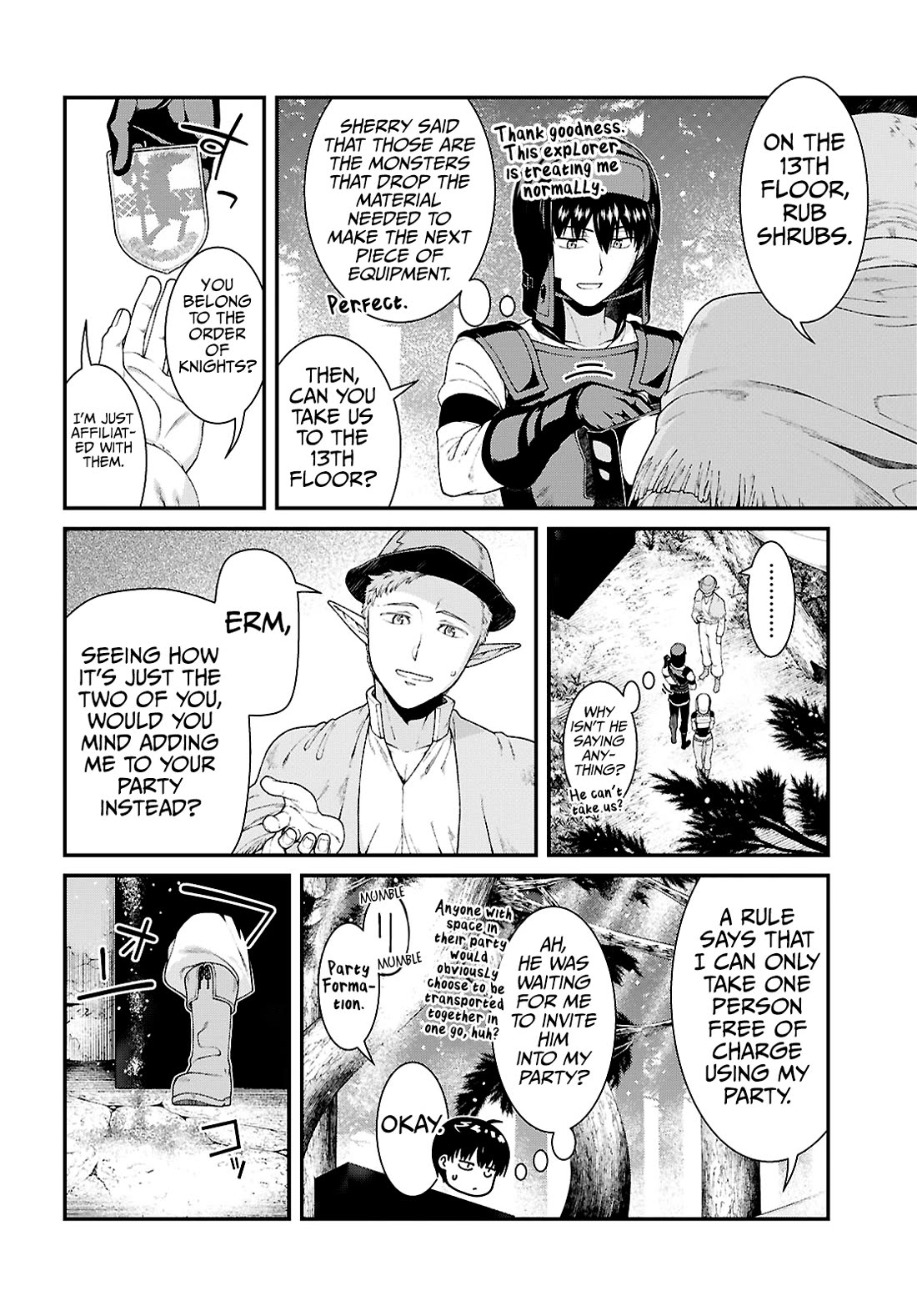 Isekai Meikyuu de Harem wo, Chapter 89, page 9