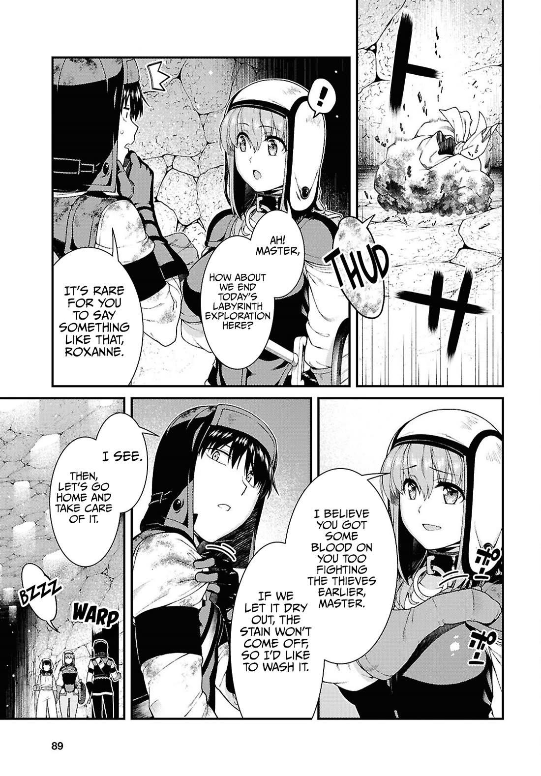 Isekai Meikyuu de Harem wo, Chapter 96, page 8