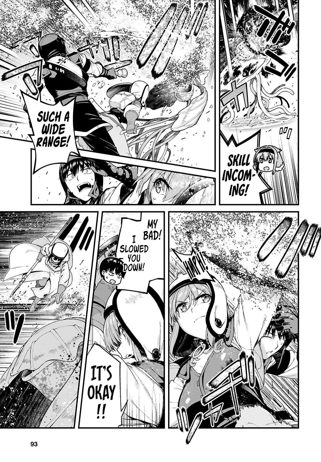 Isekai Meikyuu de Harem wo, Chapter 97, page 4