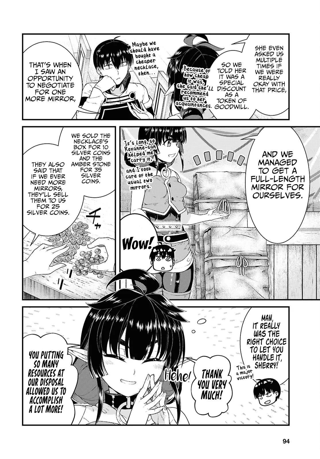 Isekai Meikyuu de Harem wo, Chapter 98, page 9