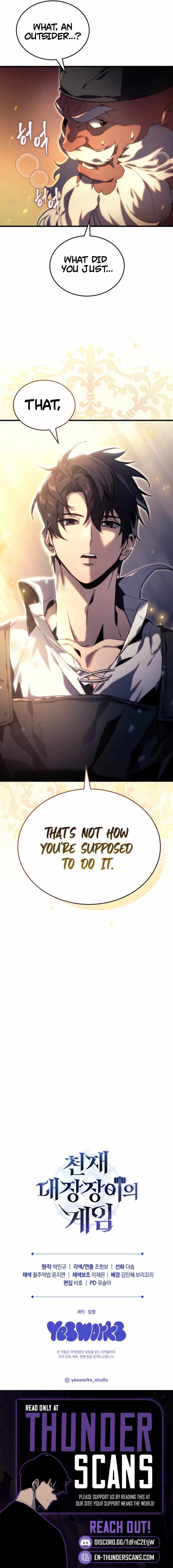 Genius Blacksmith’s Game, Chapter 2, page 20