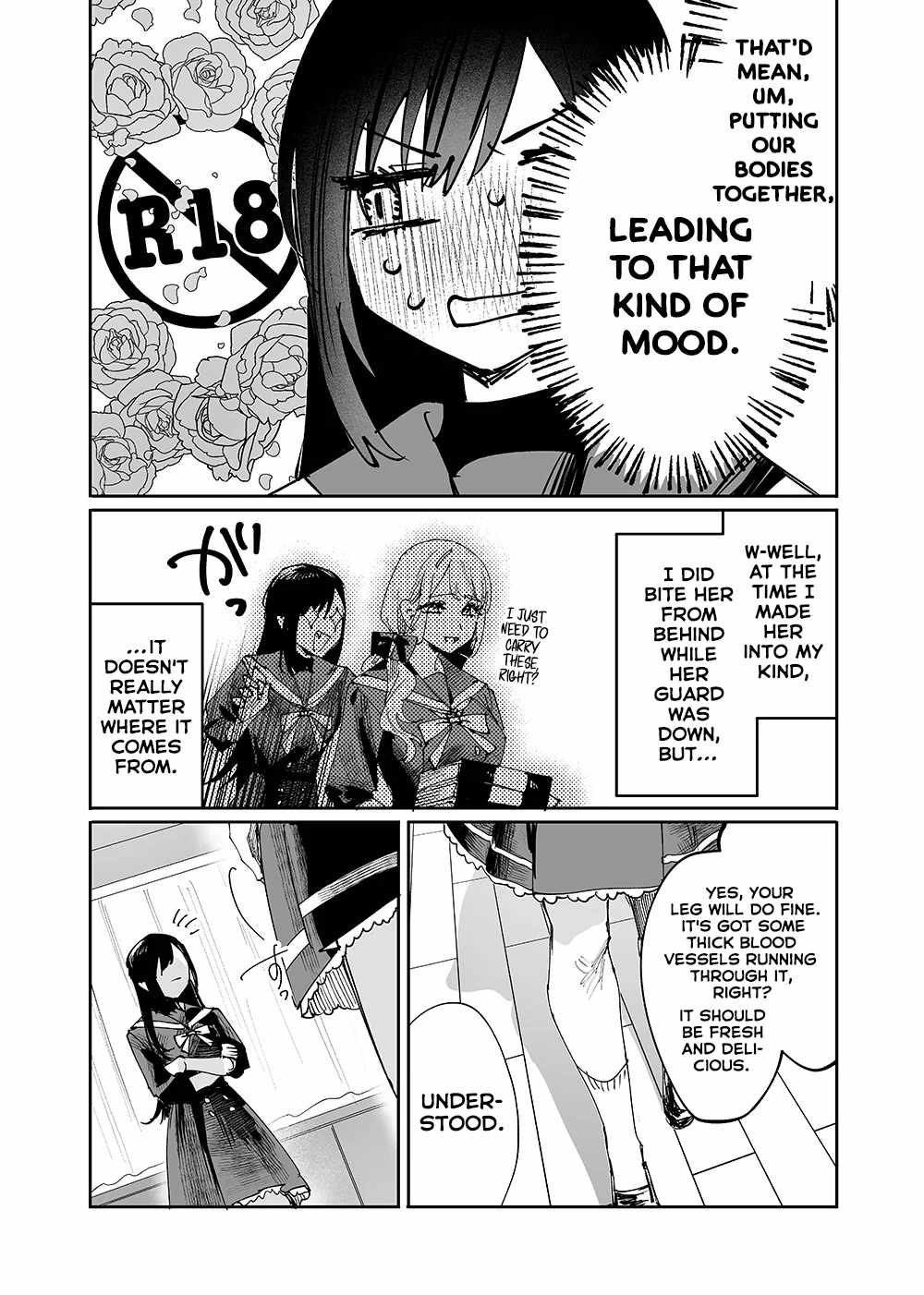 Girls × Vampire, Chapter 2, page 5