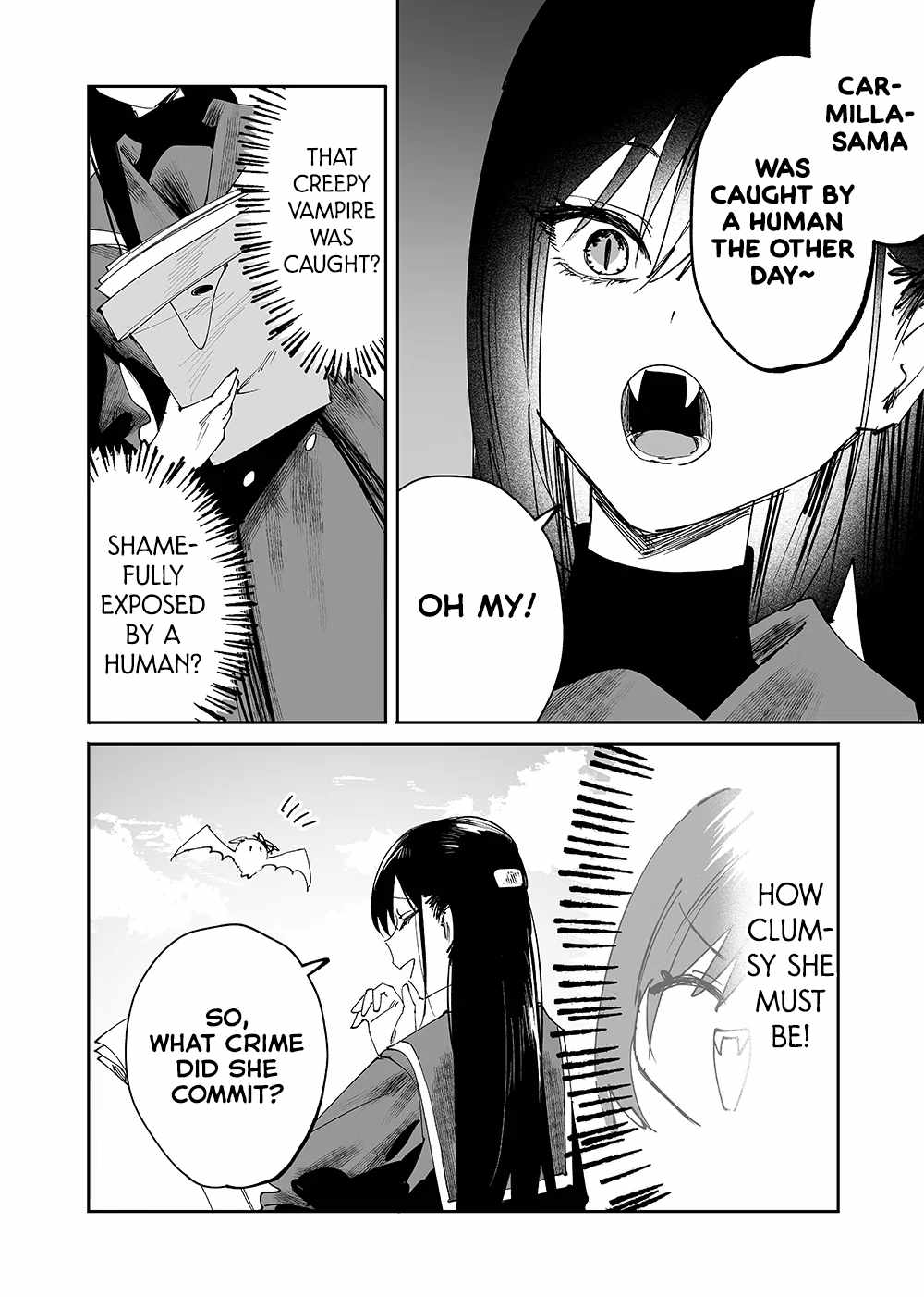 Girls × Vampire, Chapter 4, page 8