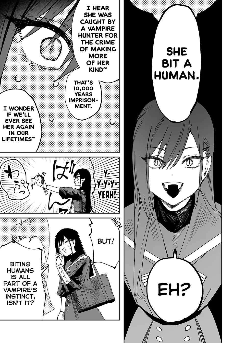 Girls × Vampire, Chapter 4, page 9