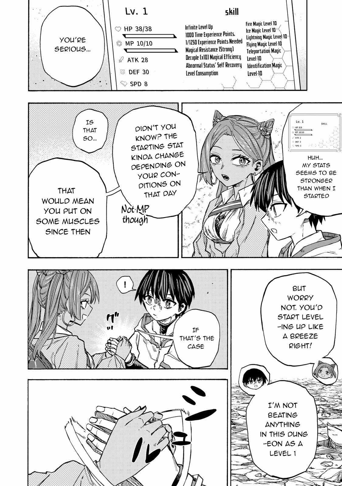 I Reincarnated as the Musclehead Character Who Becomes Obsolete in La..., Chapter 4, page 5