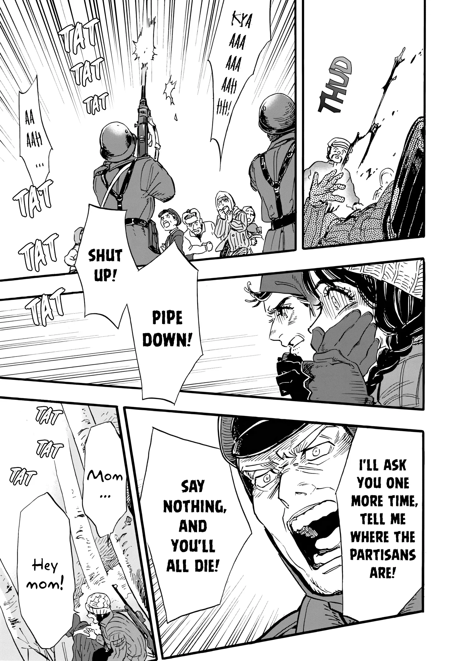 Comrade Girls, Shoot the Enemy, Chapter 1, page 36