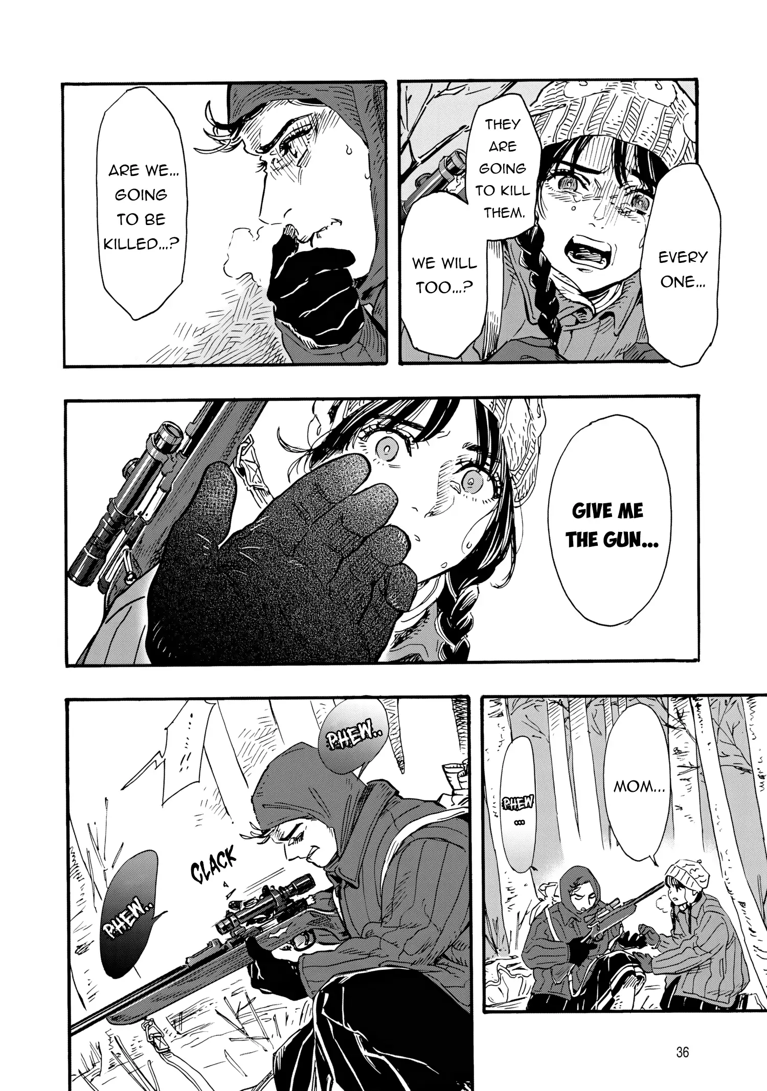 Comrade Girls, Shoot the Enemy, Chapter 1, page 37