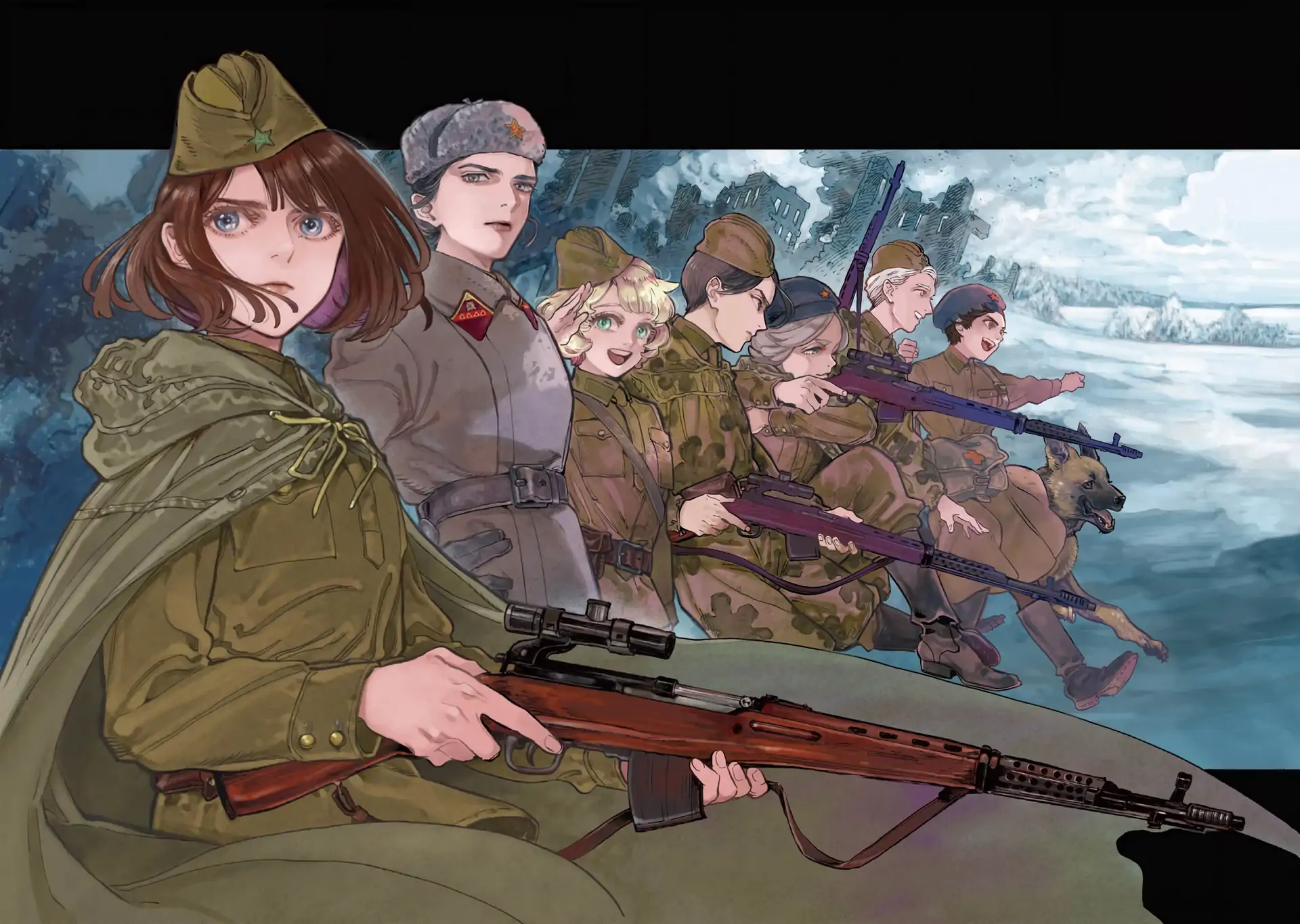 Comrade Girls, Shoot the Enemy, Chapter 1, page 6