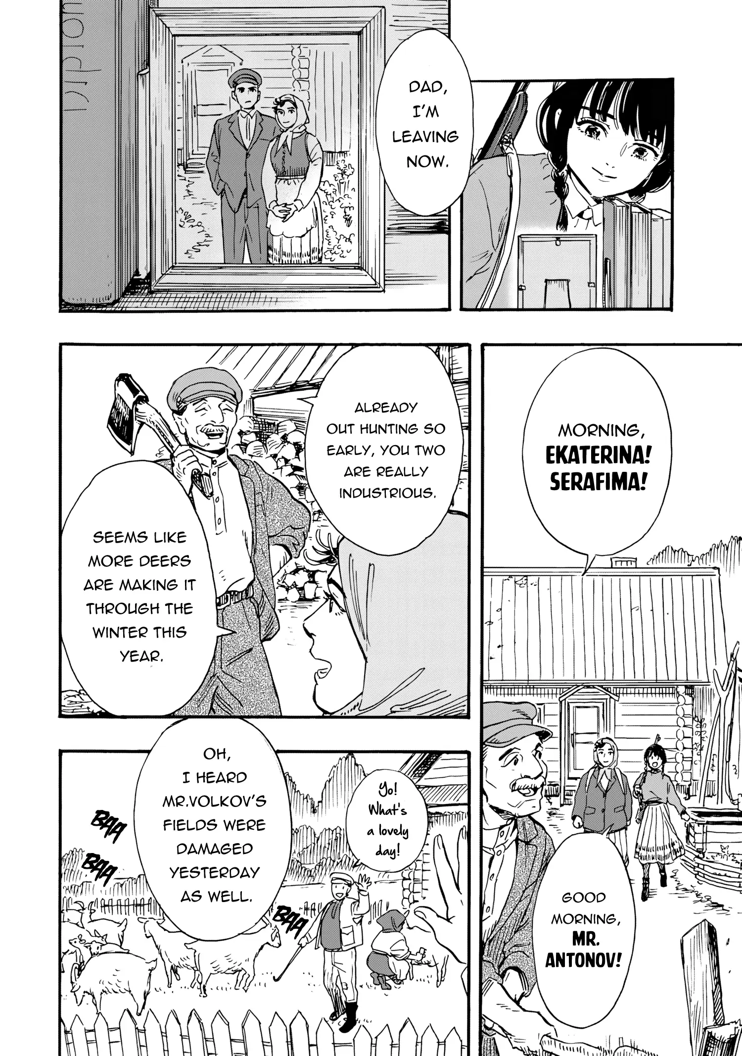 Comrade Girls, Shoot the Enemy, Chapter 1, page 9