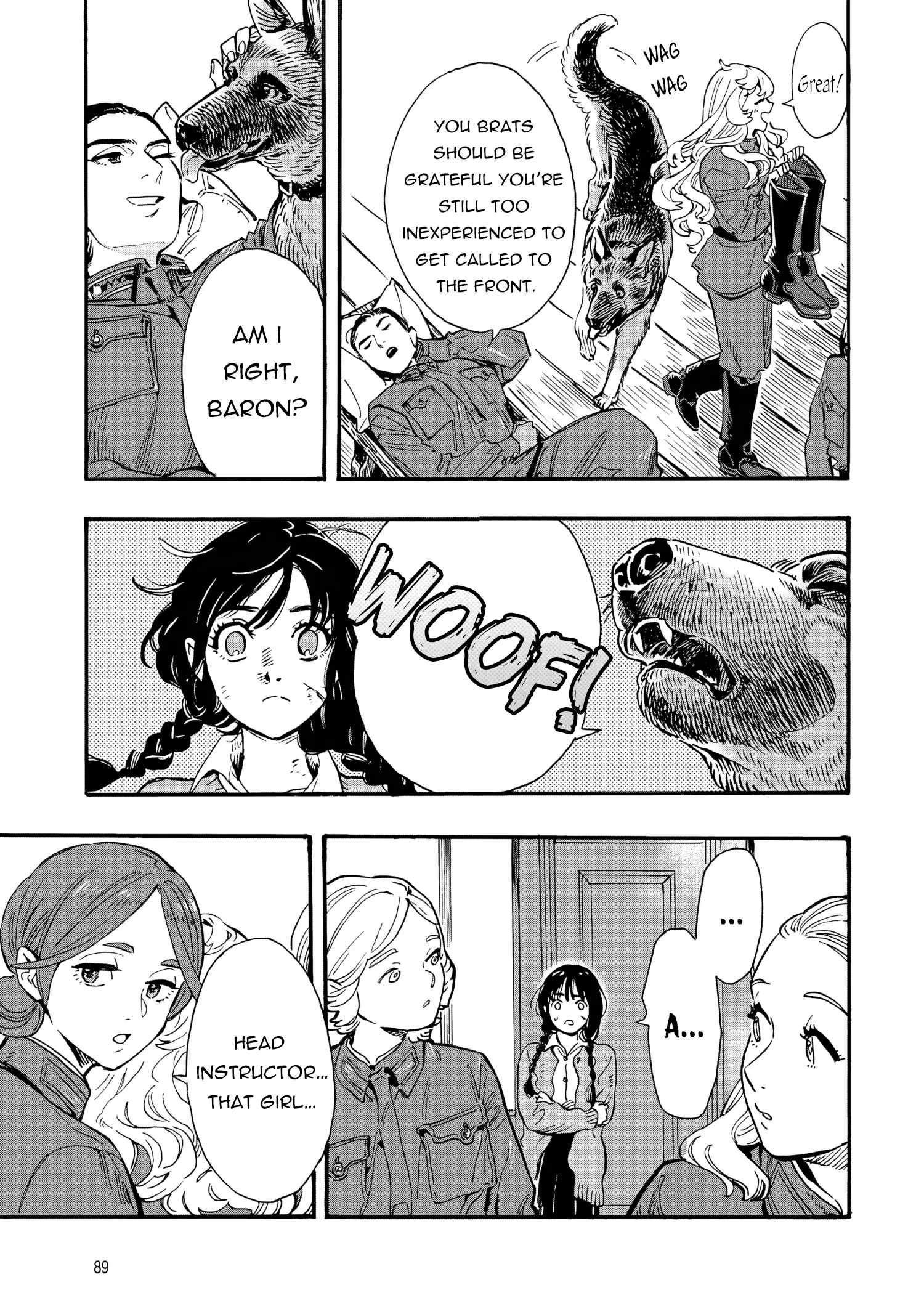 Comrade Girls, Shoot the Enemy, Chapter 2, page 16