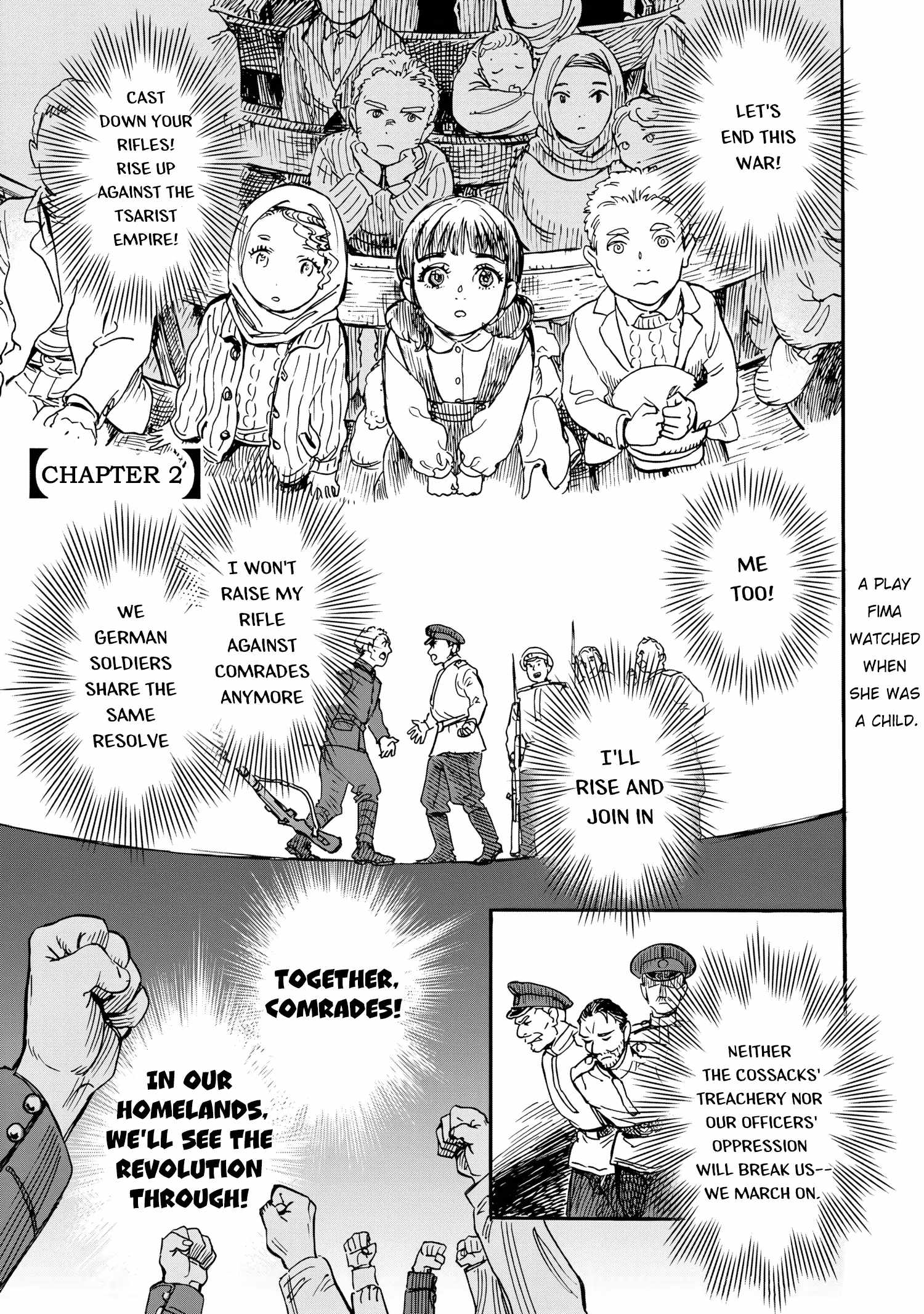 Comrade Girls, Shoot the Enemy, Chapter 2, page 3