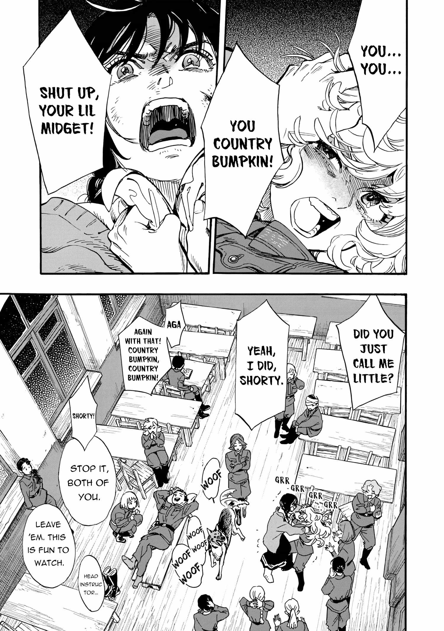 Comrade Girls, Shoot the Enemy, Chapter 2, page 22