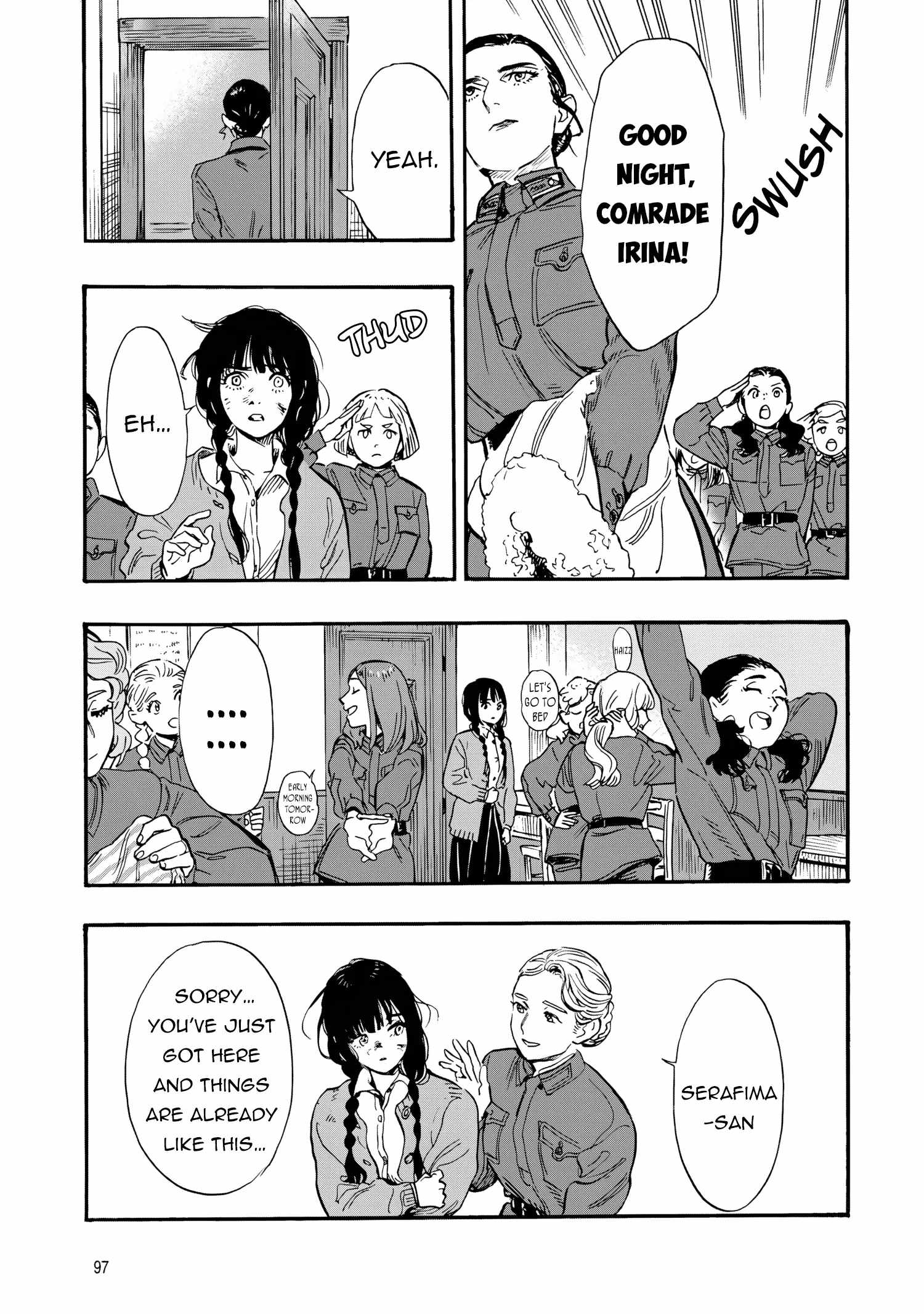 Comrade Girls, Shoot the Enemy, Chapter 2, page 24