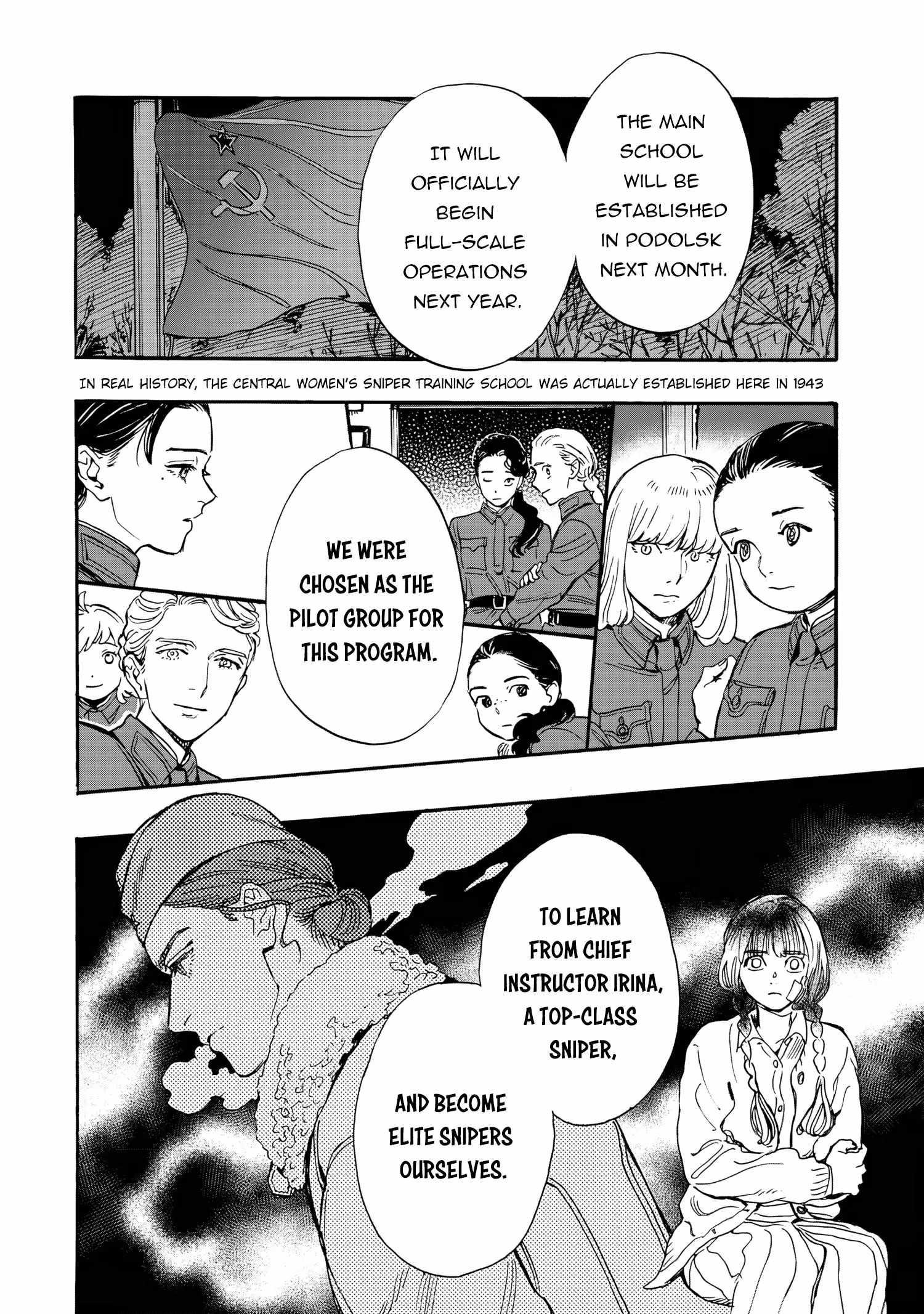 Comrade Girls, Shoot the Enemy, Chapter 2, page 35