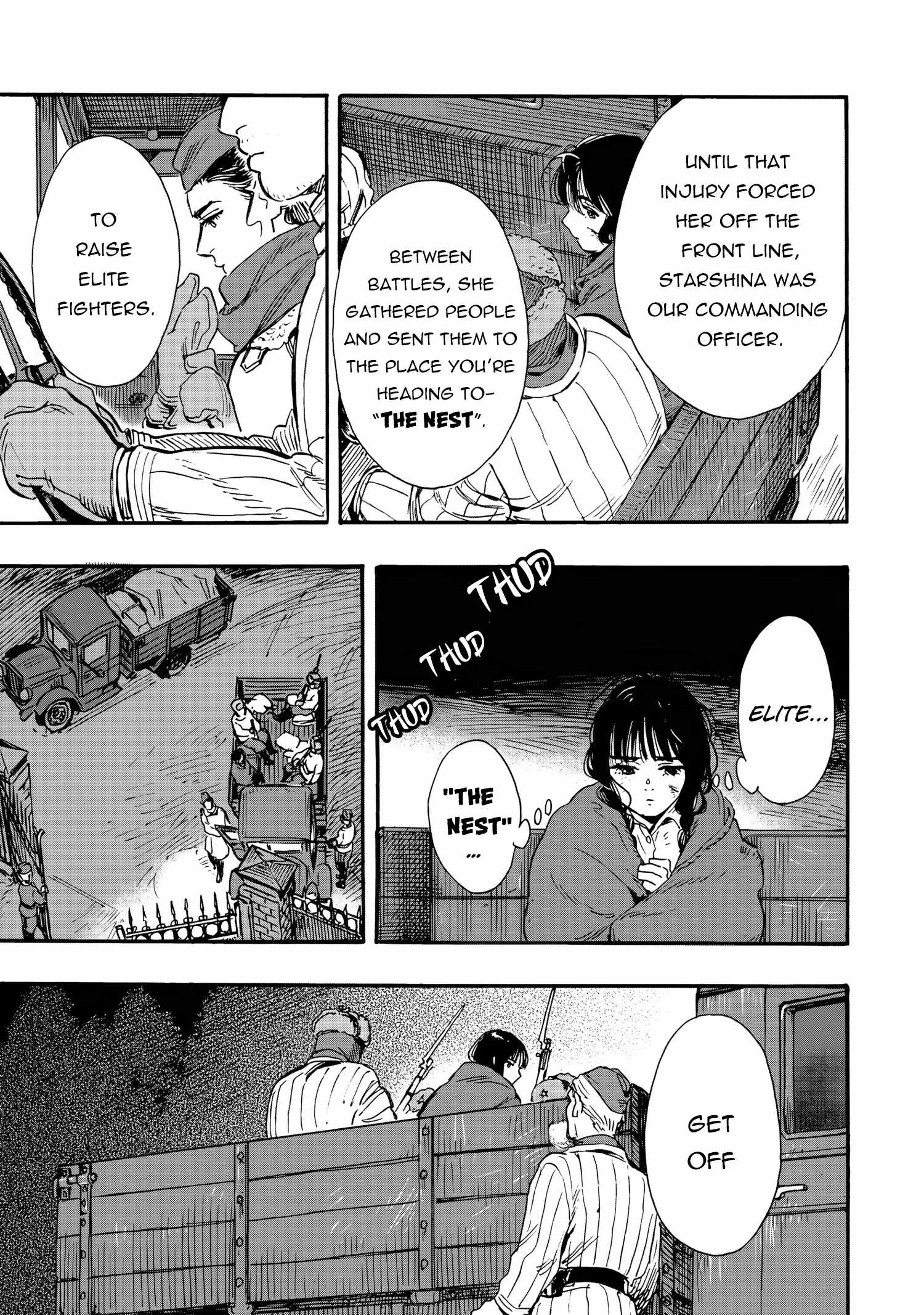 Comrade Girls, Shoot the Enemy, Chapter 2, page 9
