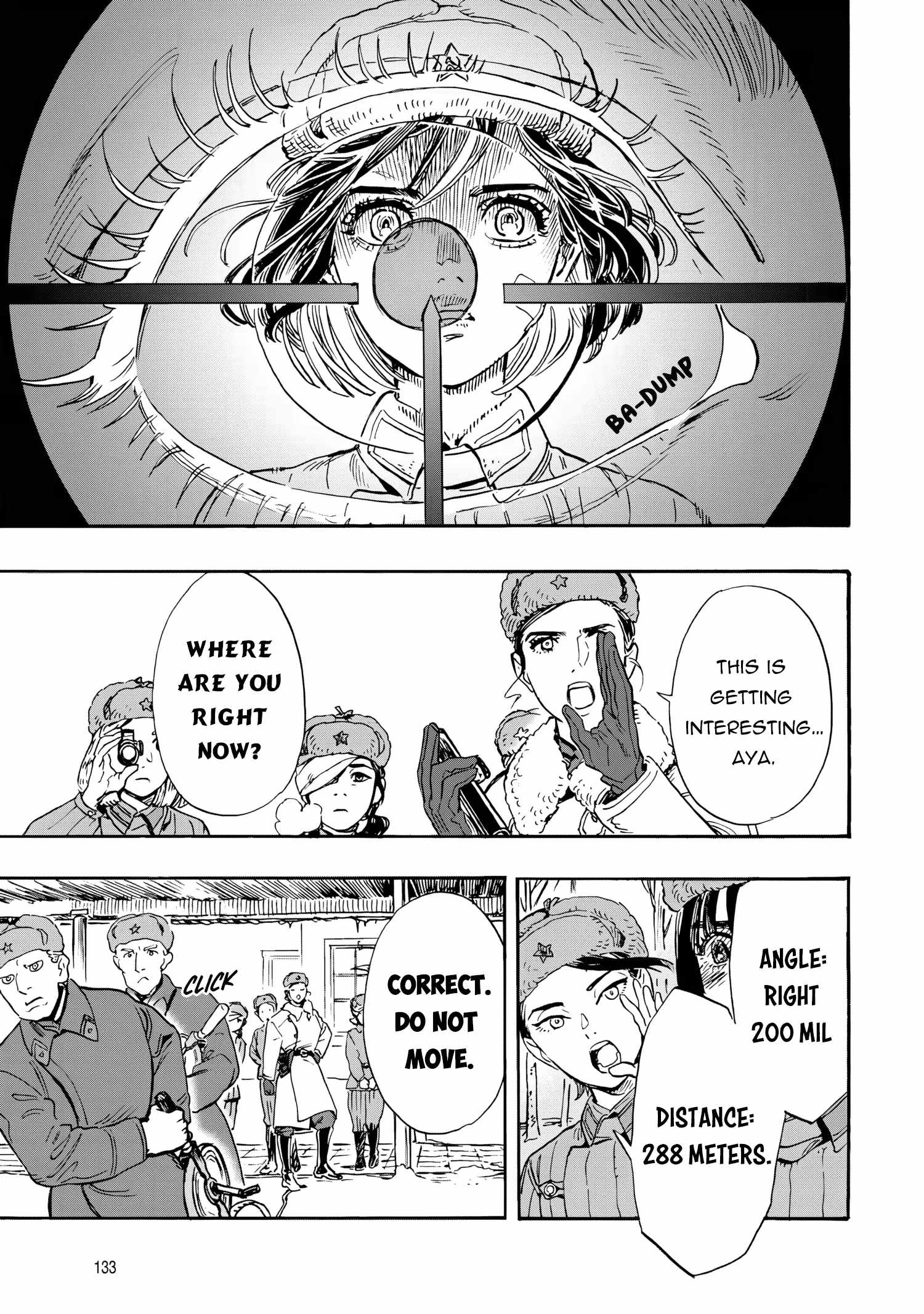 Comrade Girls, Shoot the Enemy, Chapter 3, page 21