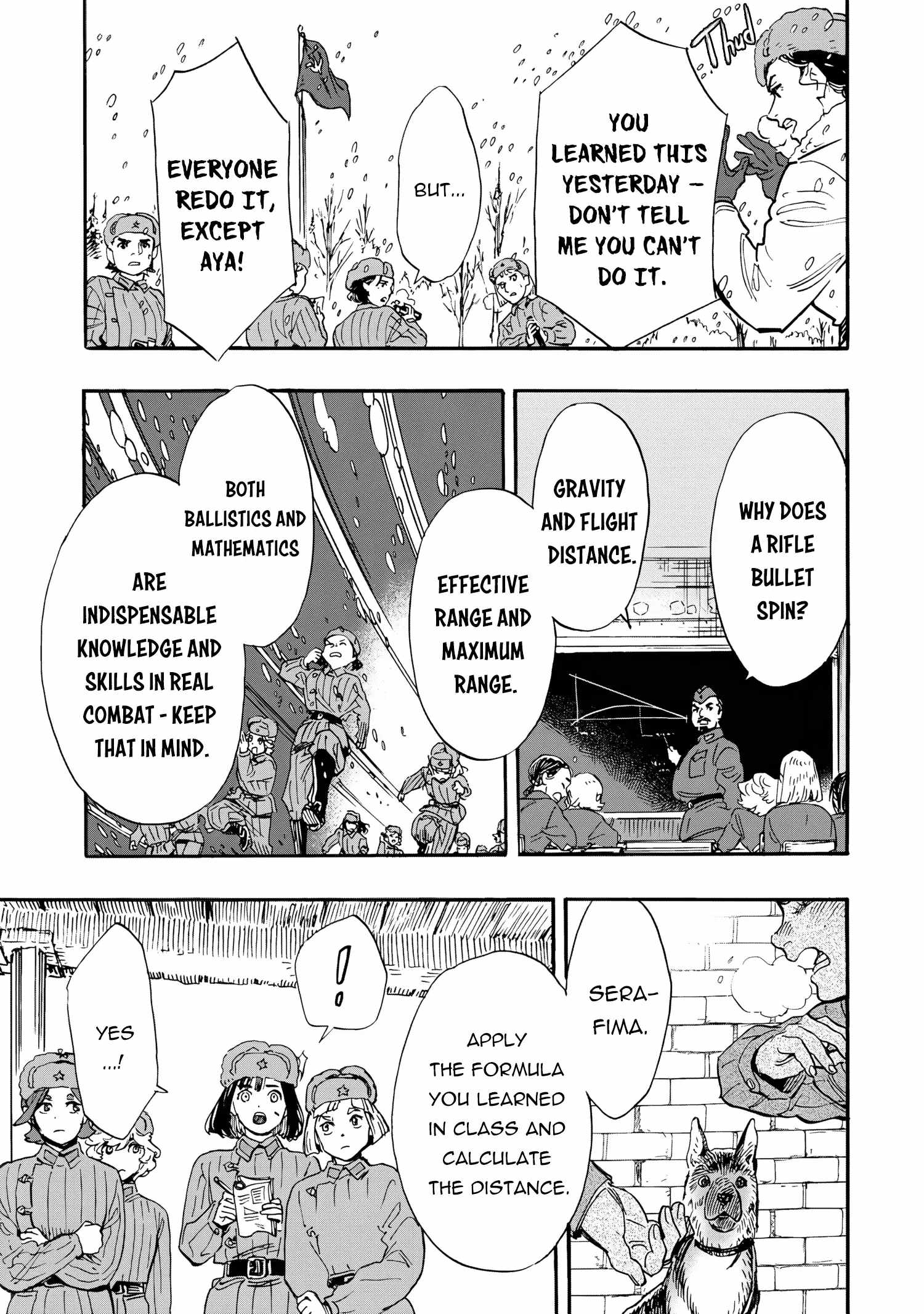 Comrade Girls, Shoot the Enemy, Chapter 3, page 29