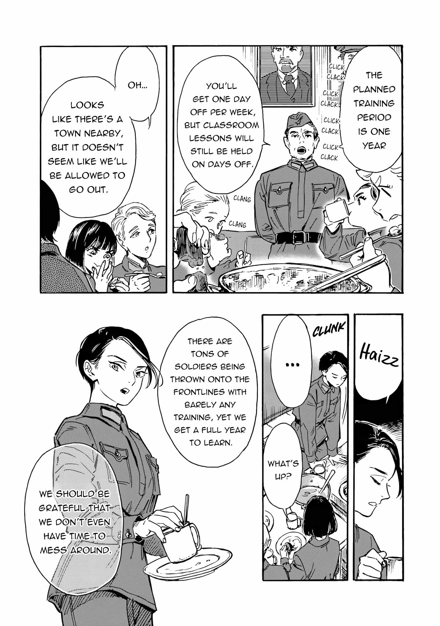 Comrade Girls, Shoot the Enemy, Chapter 3, page 5