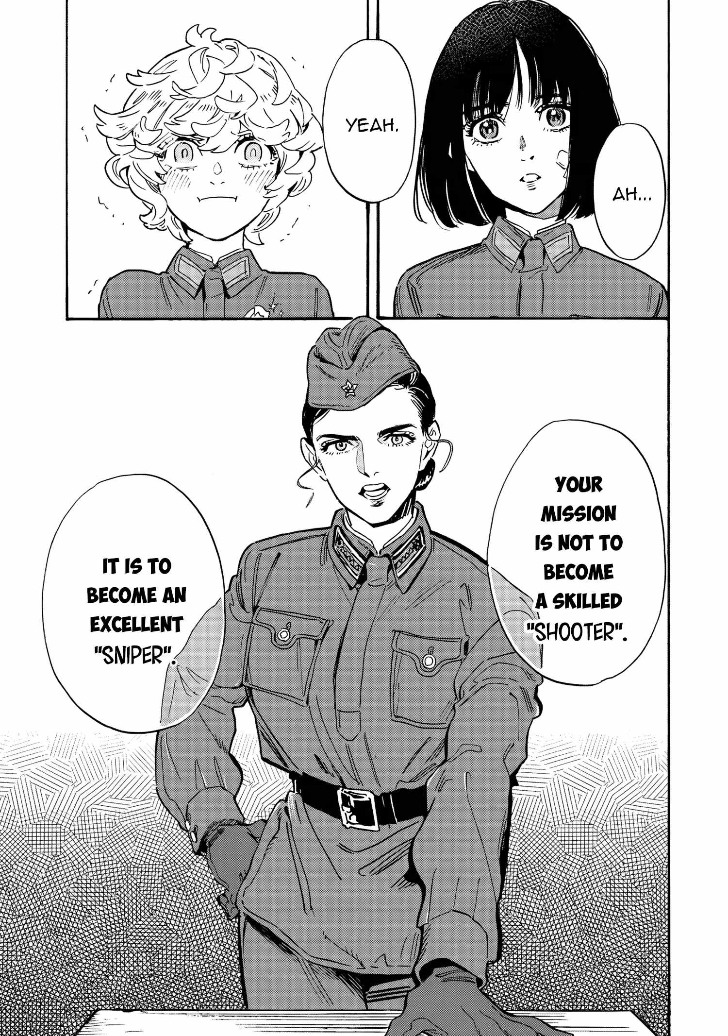 Comrade Girls, Shoot the Enemy, Chapter 3, page 9