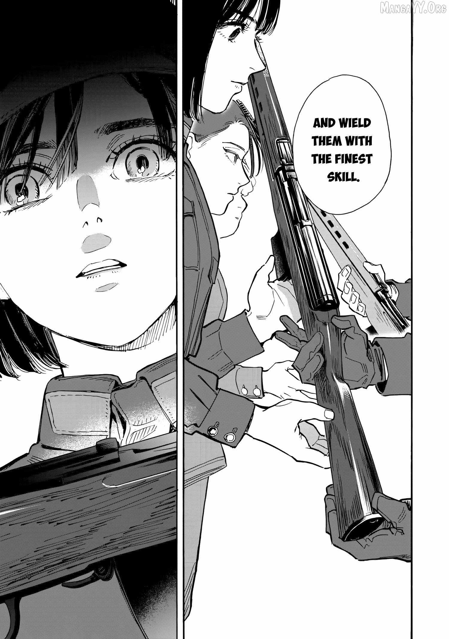 Comrade Girls, Shoot the Enemy, Chapter 4, page 36