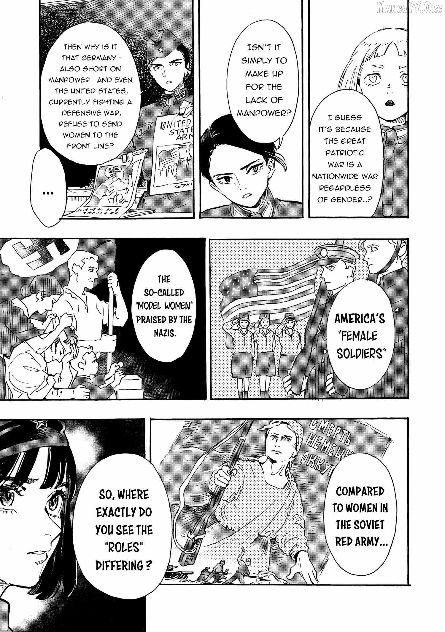 Comrade Girls, Shoot the Enemy, Chapter 4, page 10