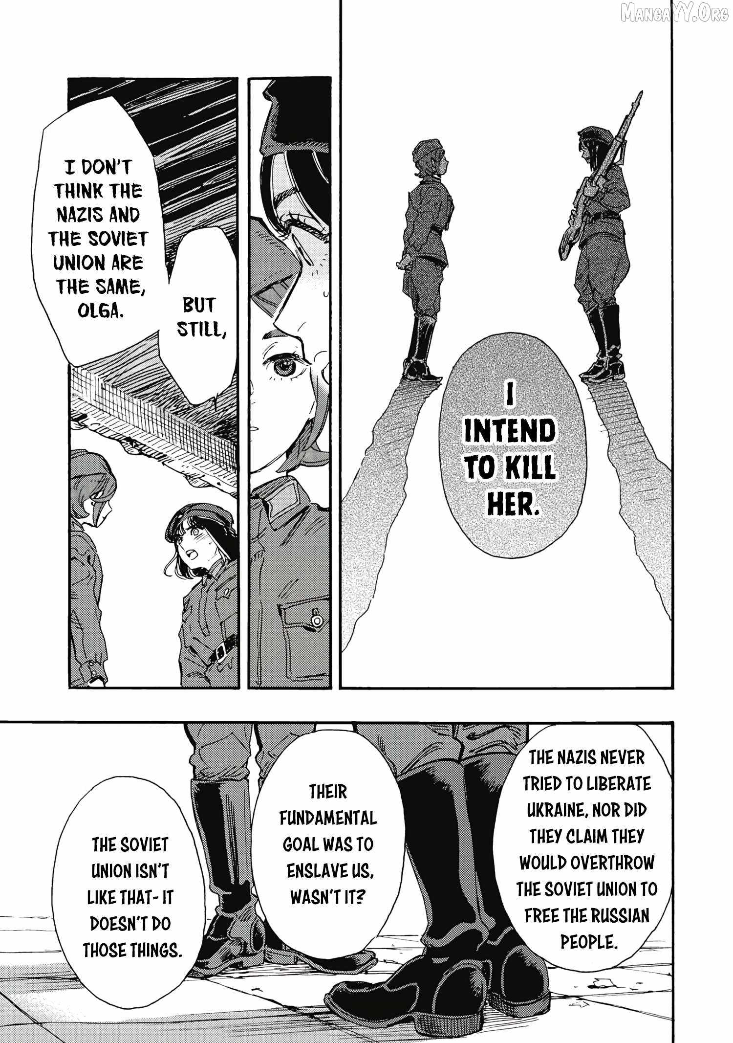 Comrade Girls, Shoot the Enemy, Chapter 5, page 11