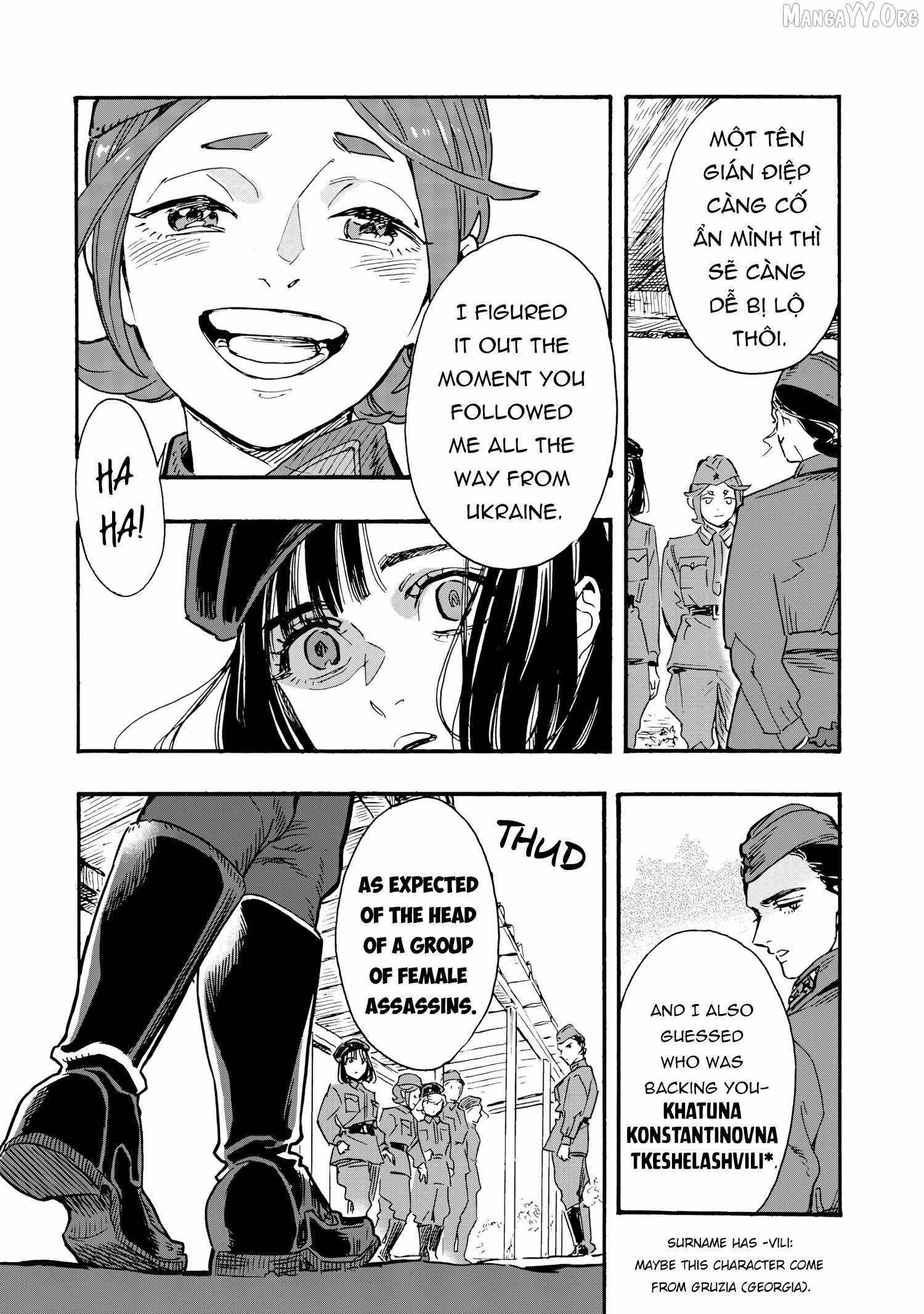 Comrade Girls, Shoot the Enemy, Chapter 6, page 4