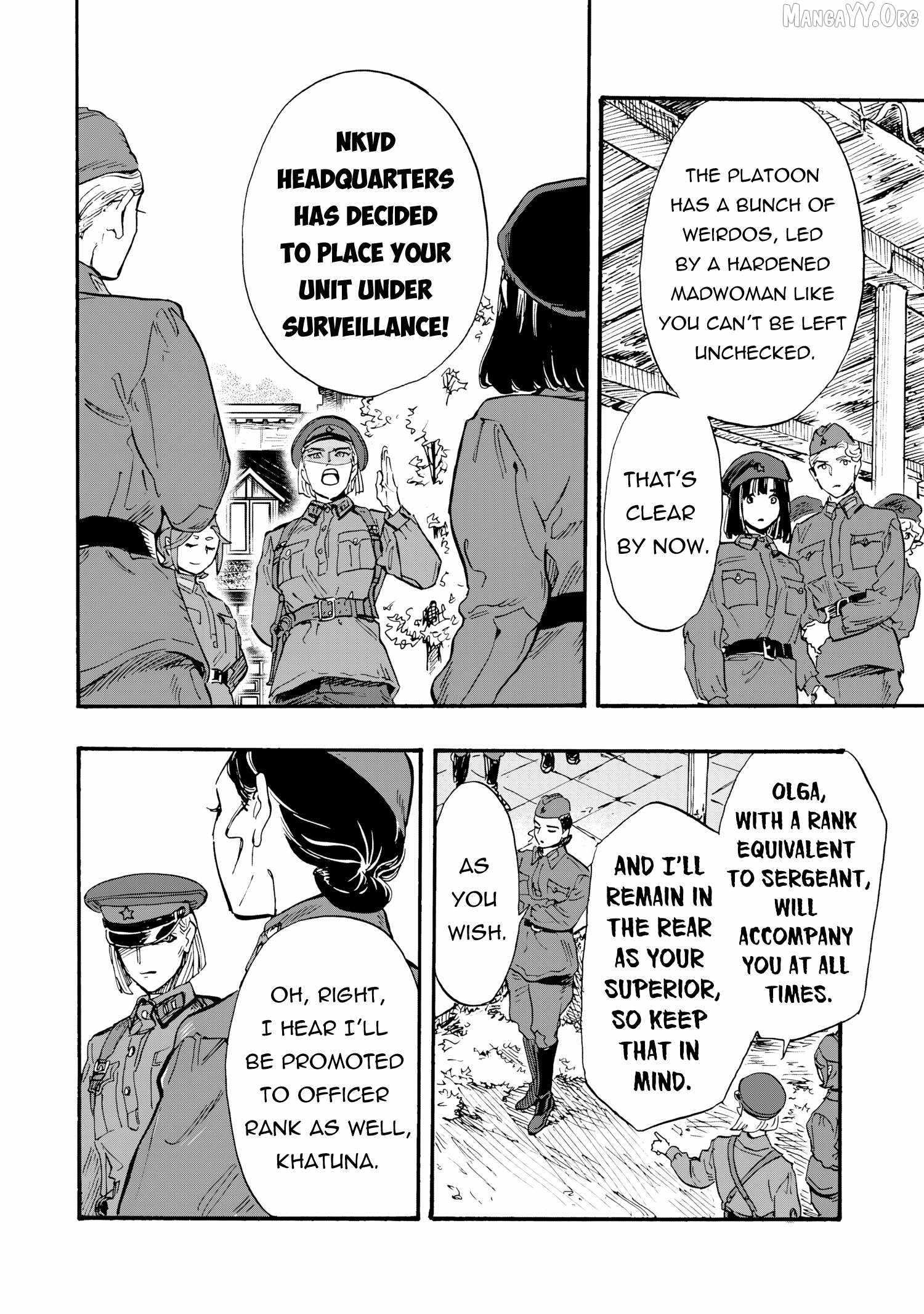 Comrade Girls, Shoot the Enemy, Chapter 6, page 10