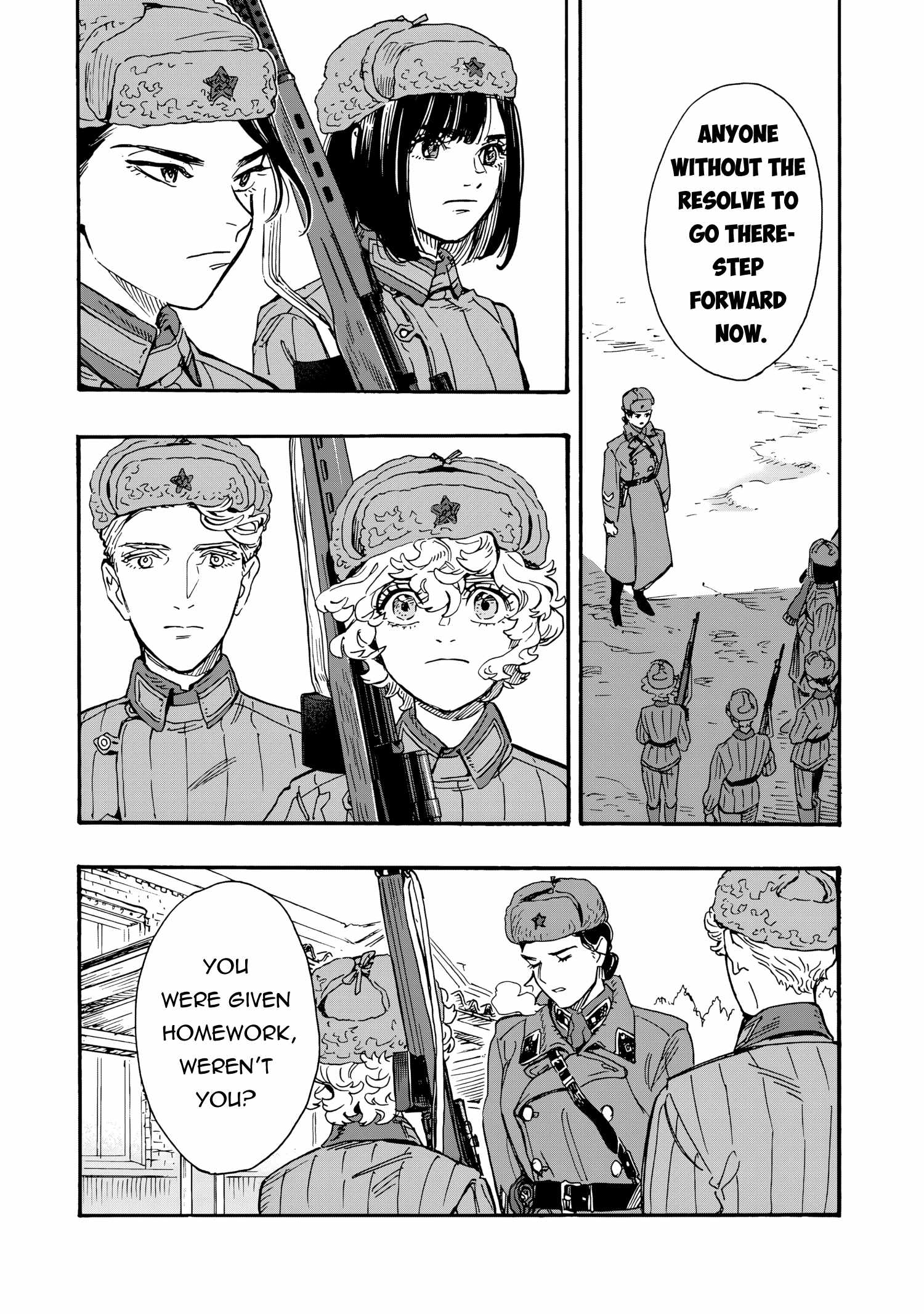 Comrade Girls, Shoot the Enemy, Chapter 7, page 29