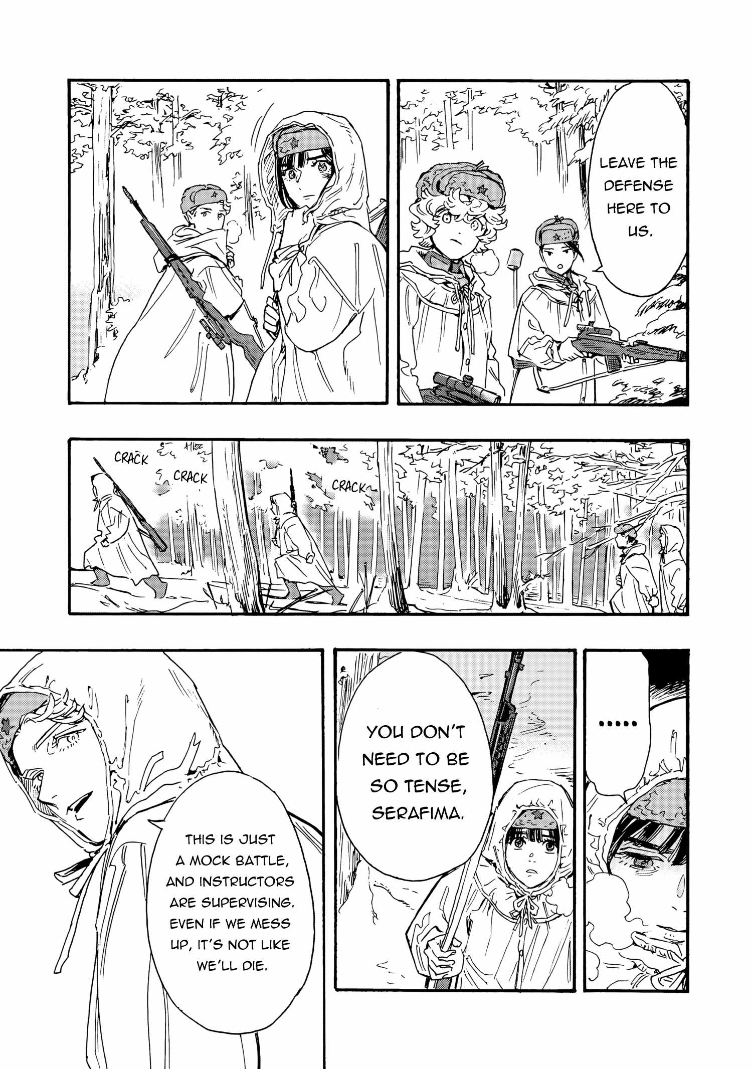 Comrade Girls, Shoot the Enemy, Chapter 7, page 6