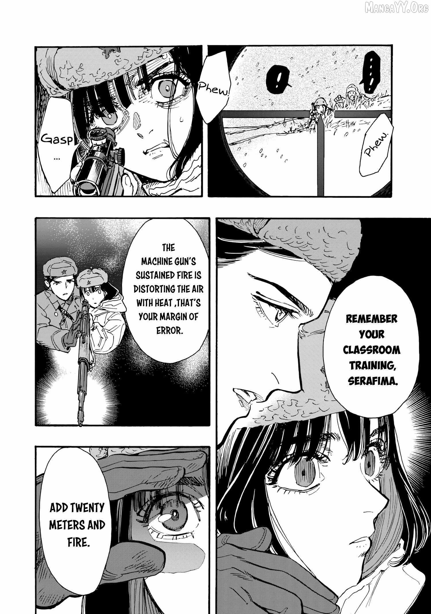 Comrade Girls, Shoot the Enemy, Chapter 9, page 17