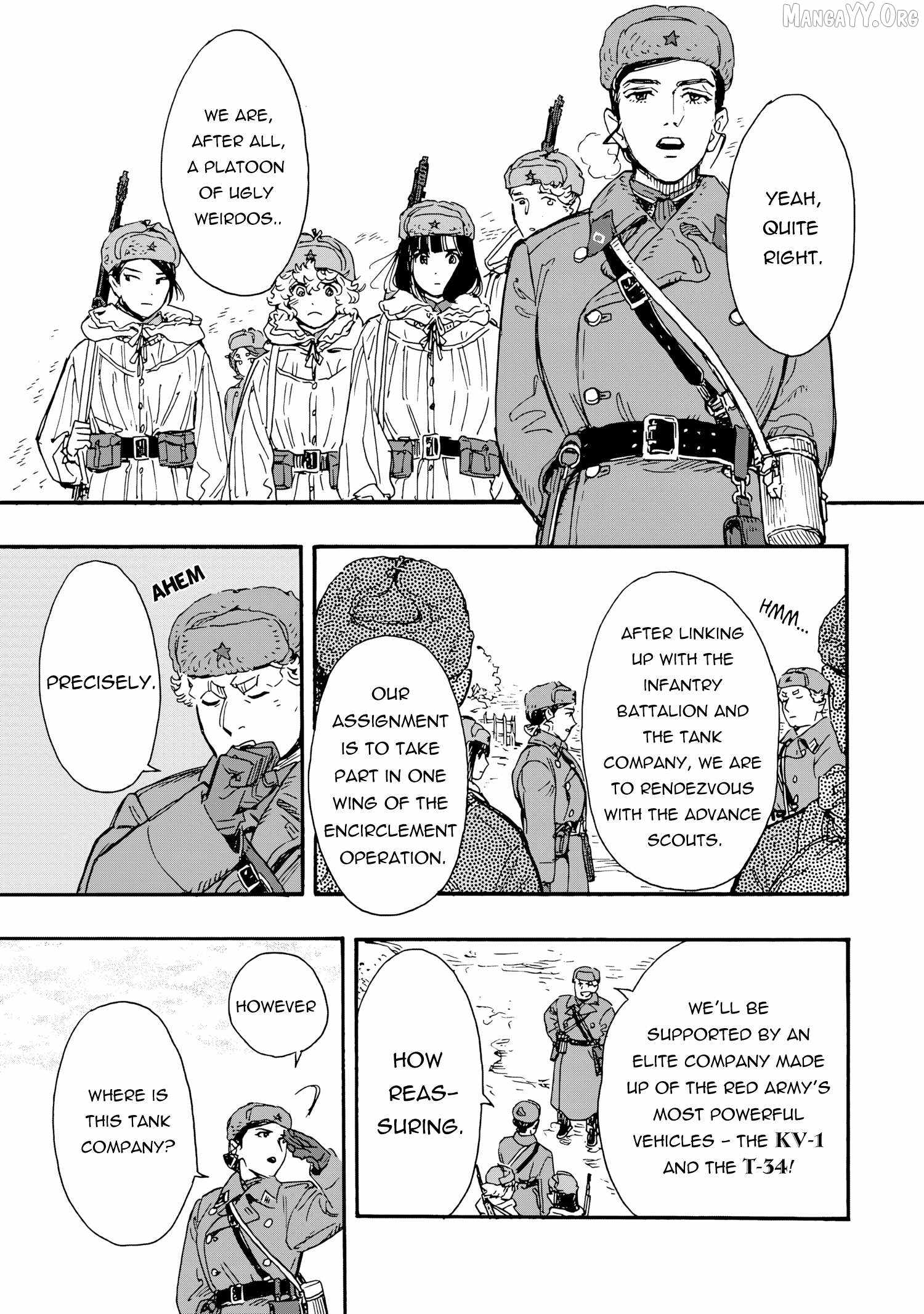 Comrade Girls, Shoot the Enemy, Chapter 9, page 4