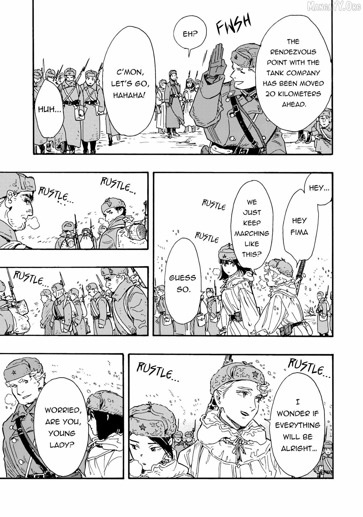 Comrade Girls, Shoot the Enemy, Chapter 9, page 6