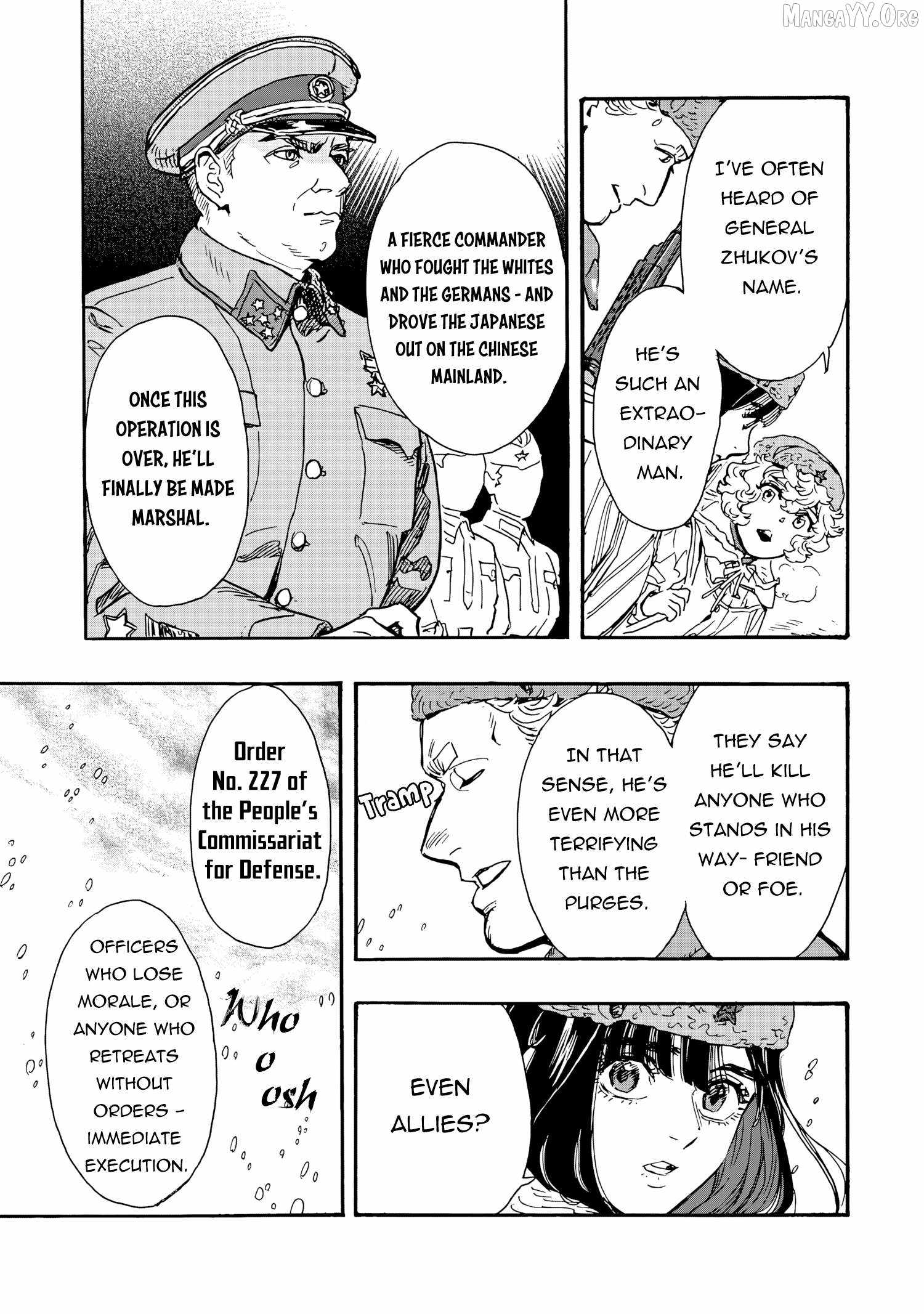 Comrade Girls, Shoot the Enemy, Chapter 9, page 8