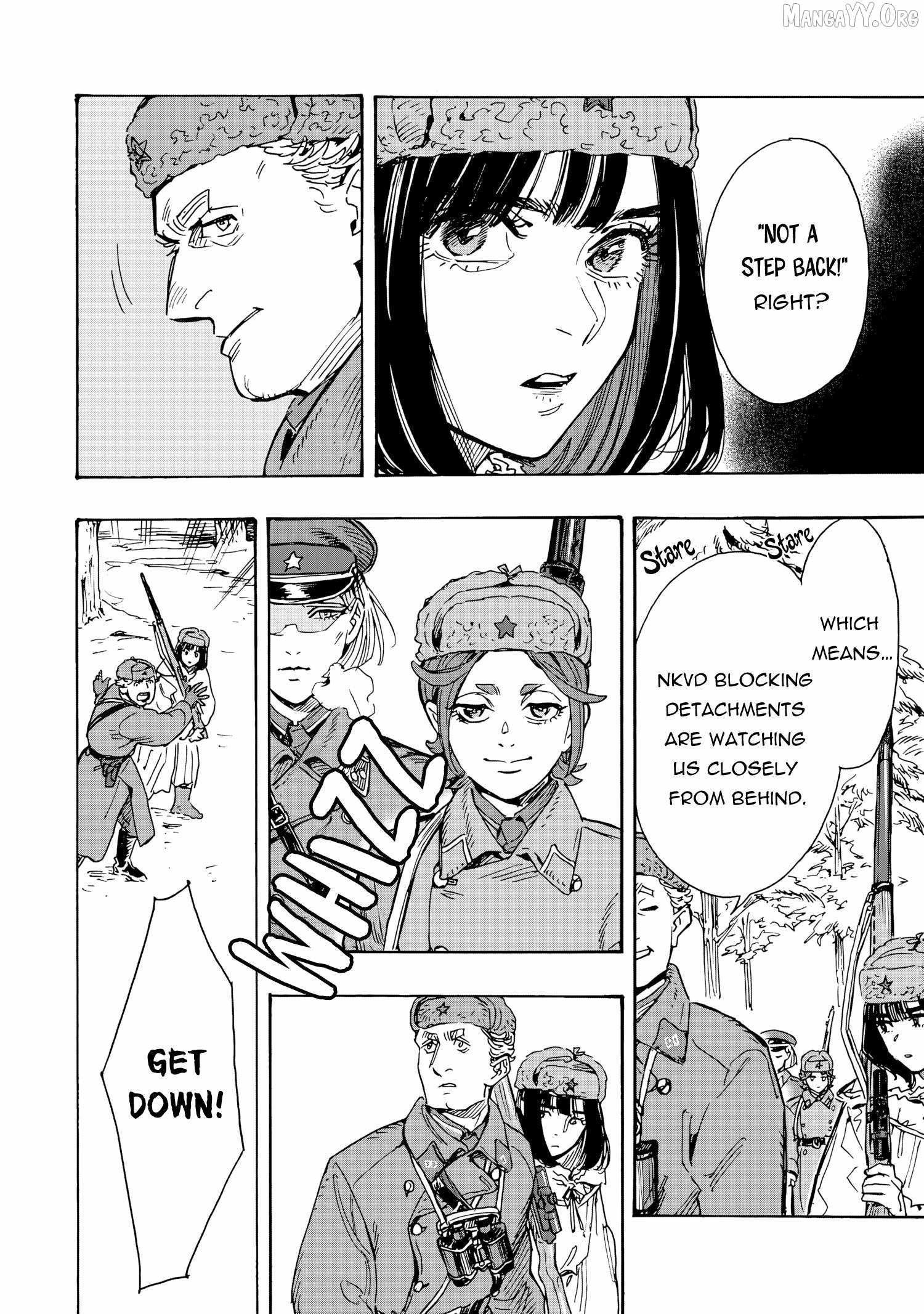 Comrade Girls, Shoot the Enemy, Chapter 9, page 9