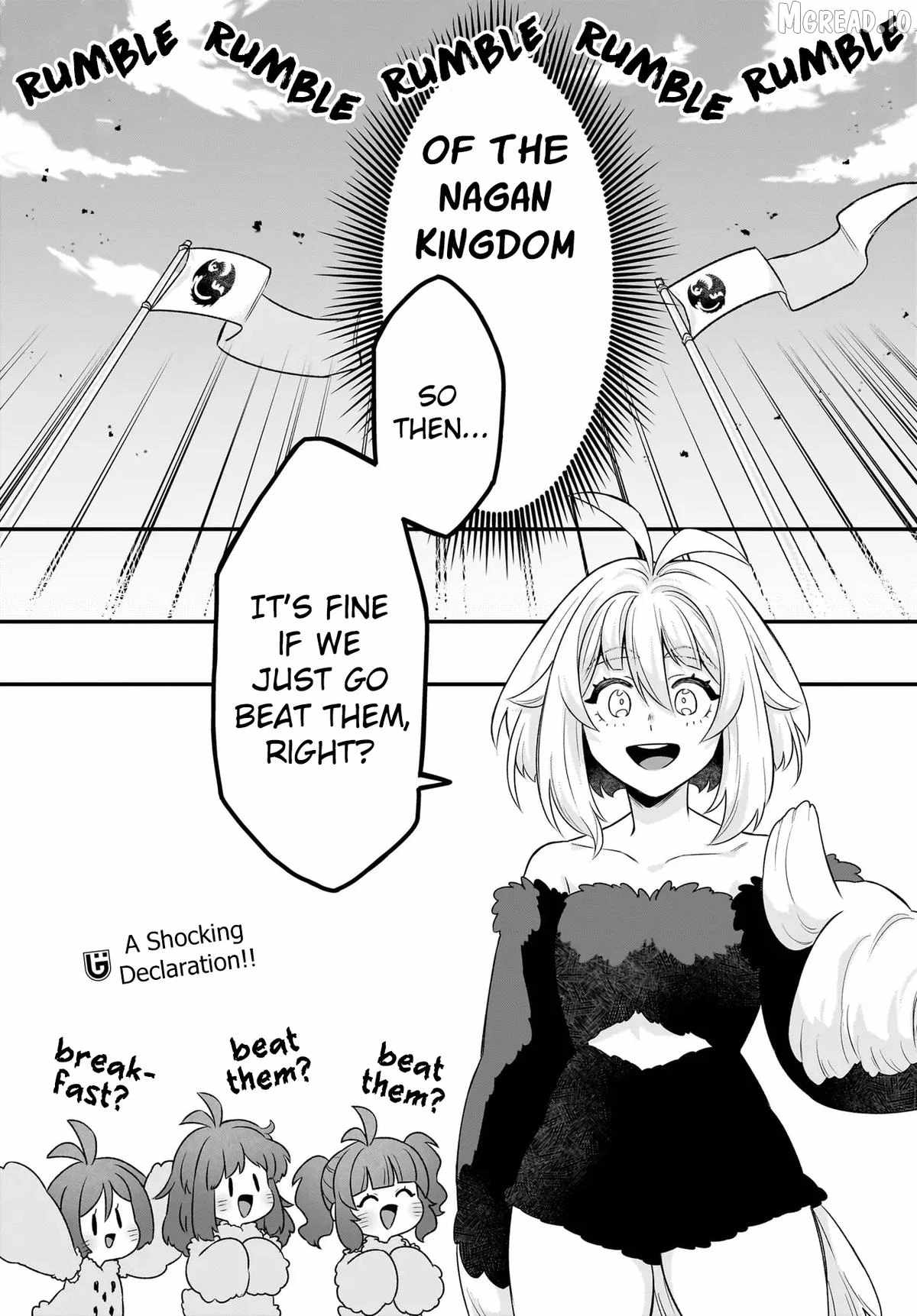 Dachoujuujin no wa Chamecha Musou Aho Kawaii Saikyou Shuzoku no Riida..., Chapter 10, page 29
