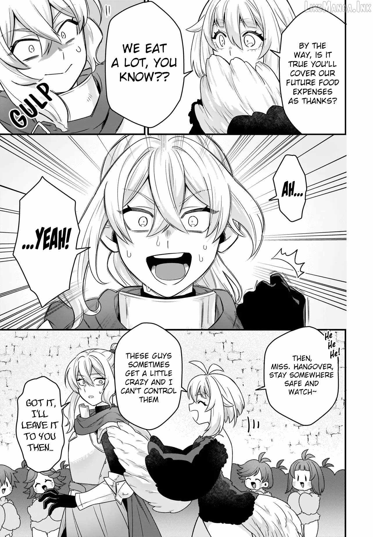 Dachoujuujin no wa Chamecha Musou Aho Kawaii Saikyou Shuzoku no Riida..., Chapter 11, page 4