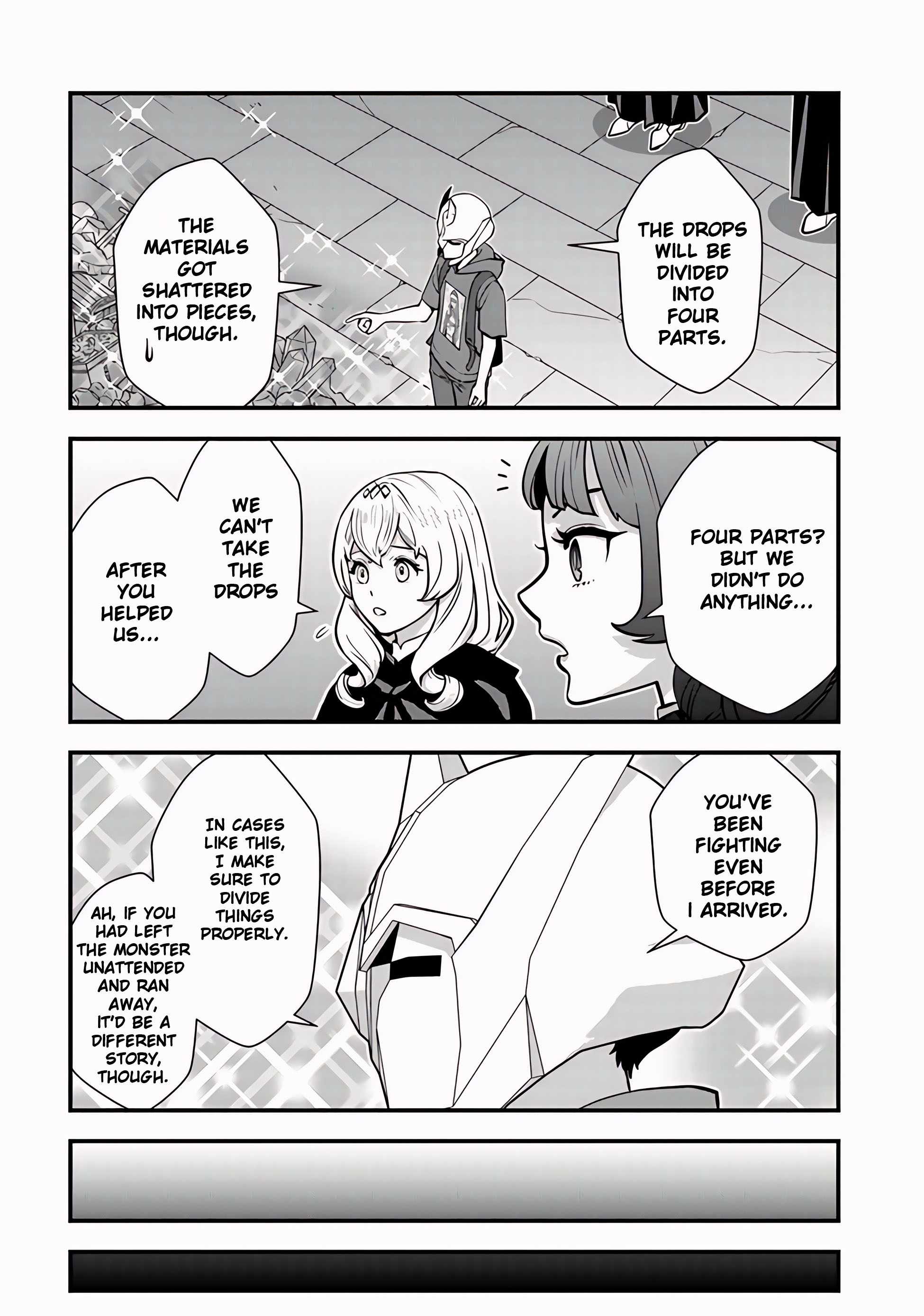 The hero returns from another world, becomes an influencer, and earns..., Chapter 13, page 8