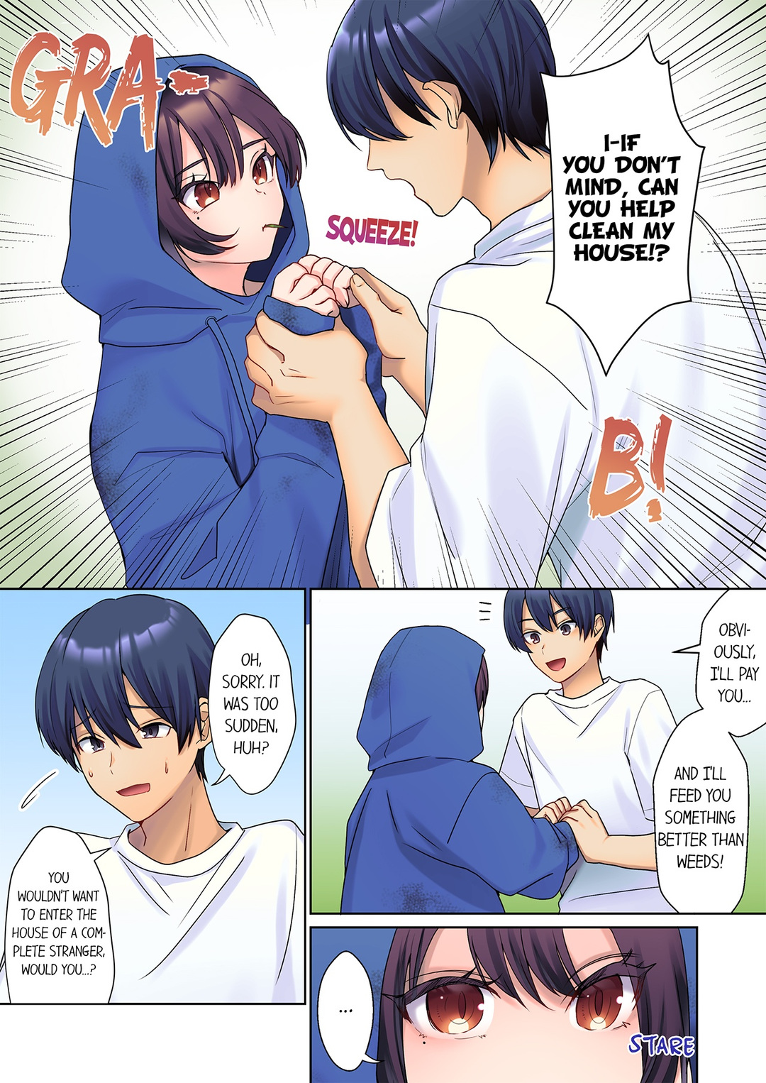 The Quiet Girl’s Erogenous Zone, Chapter 1, page 4
