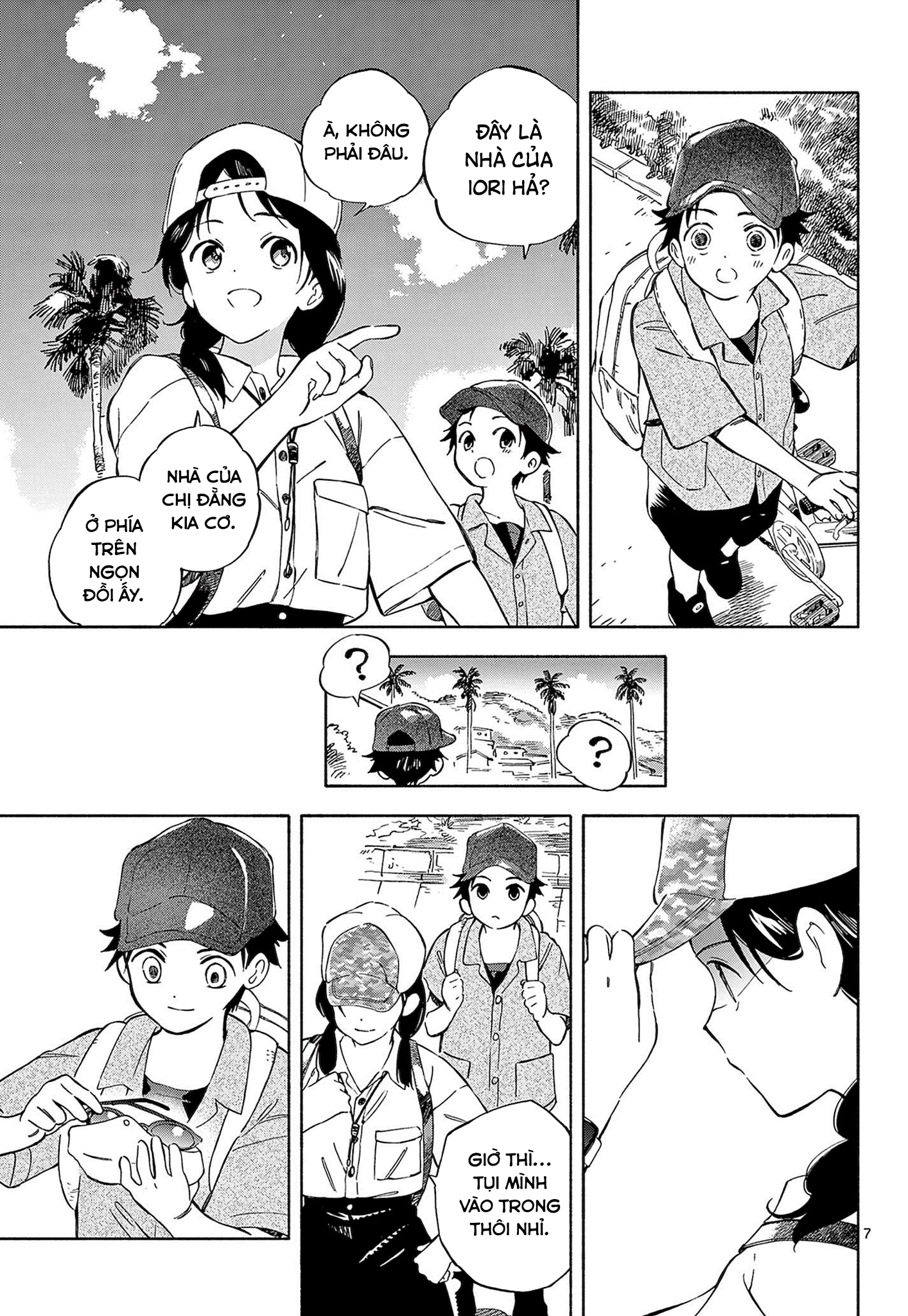 Nami no Shijima no Horizont, Vol.1 Ch.5 - Bí mật của chúng ta, page 8