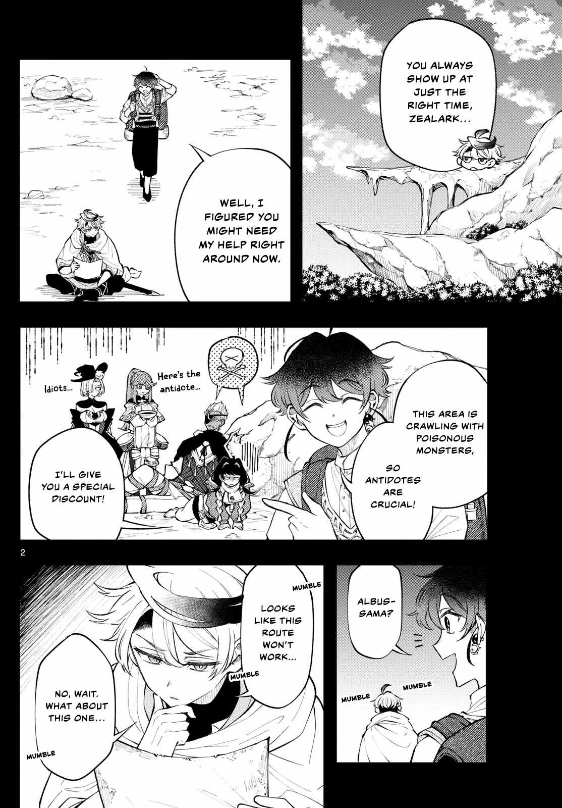 The Necromancer of a Noble Sword Family, Chapter 14, page 2