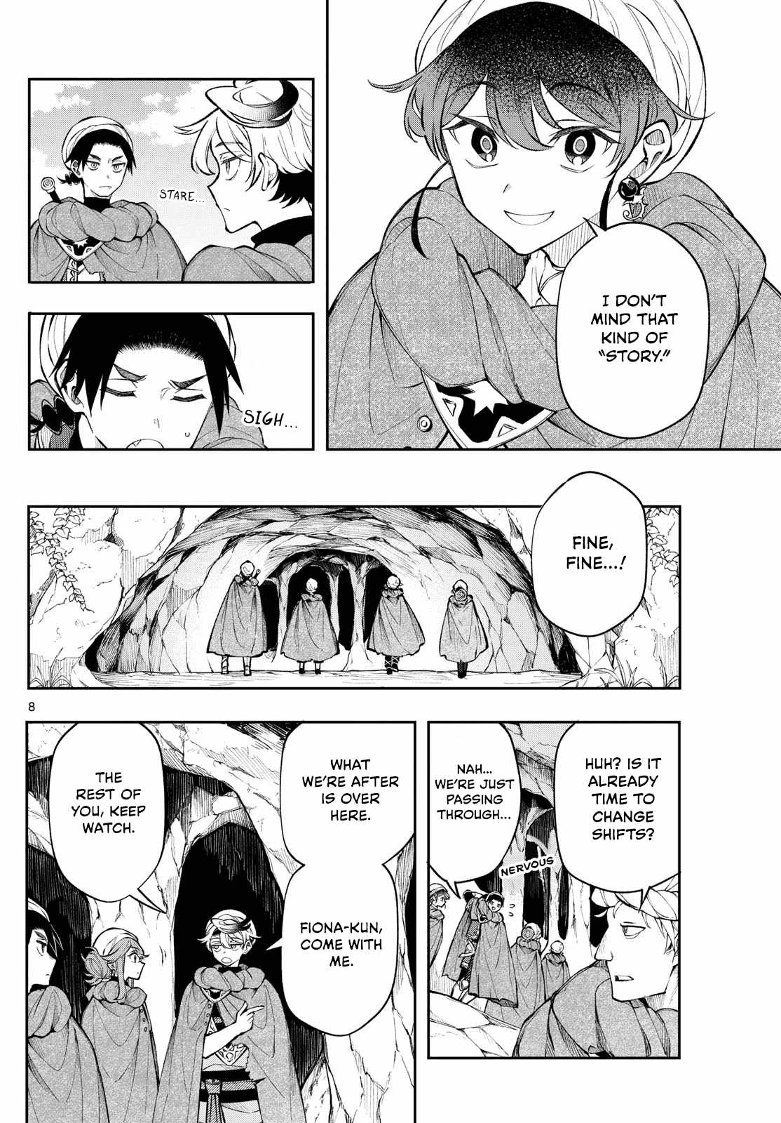 The Necromancer of a Noble Sword Family, Chapter 14, page 8