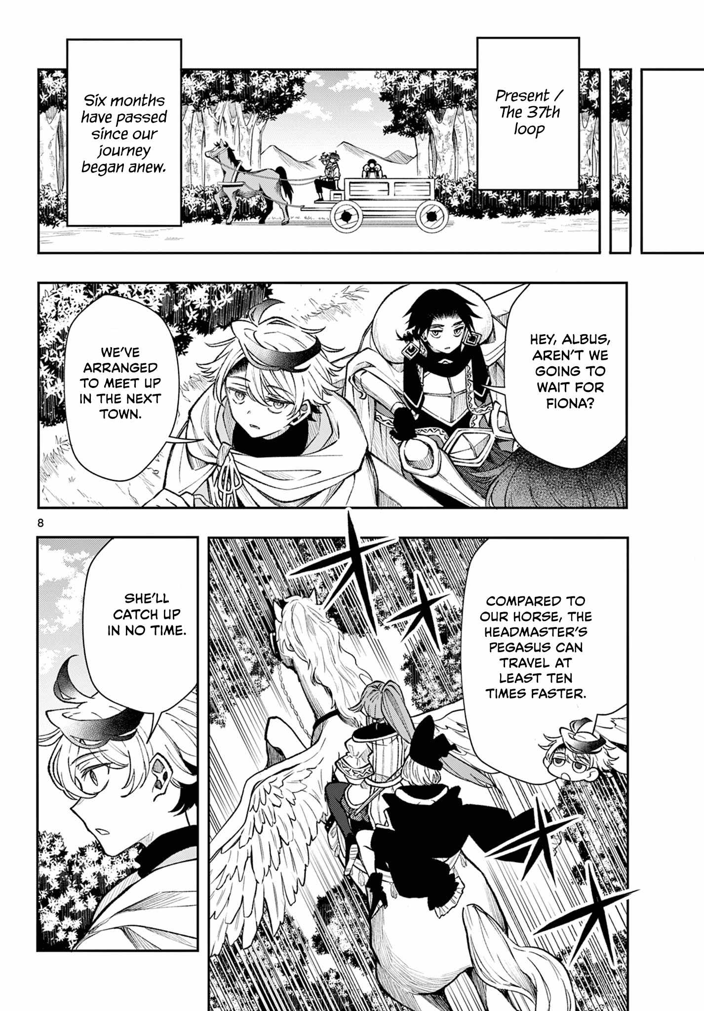 The Necromancer of a Noble Sword Family, Chapter 24, page 8