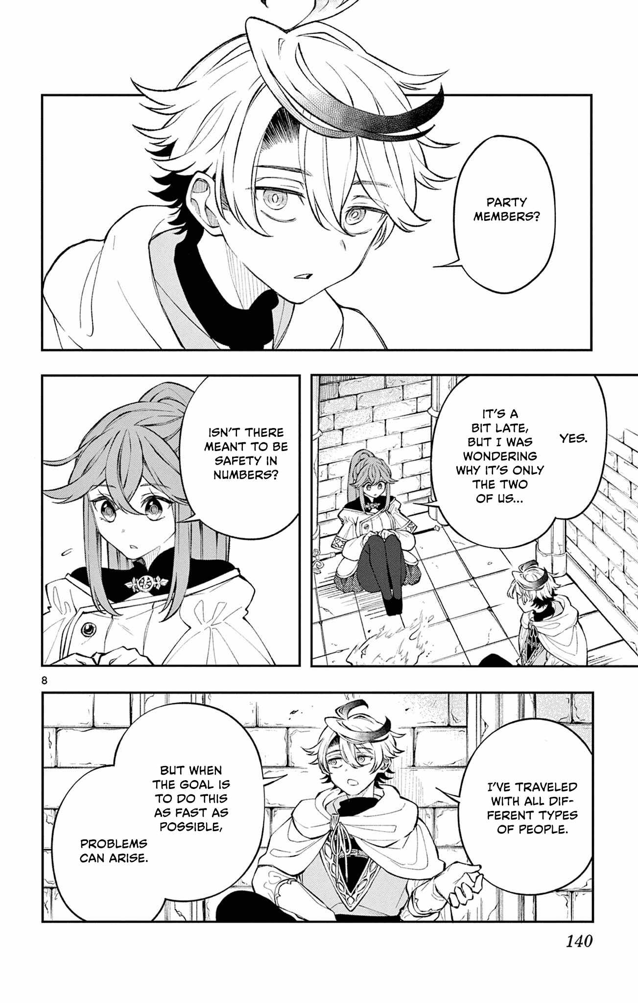 The Necromancer of a Noble Sword Family, Chapter 3, page 8