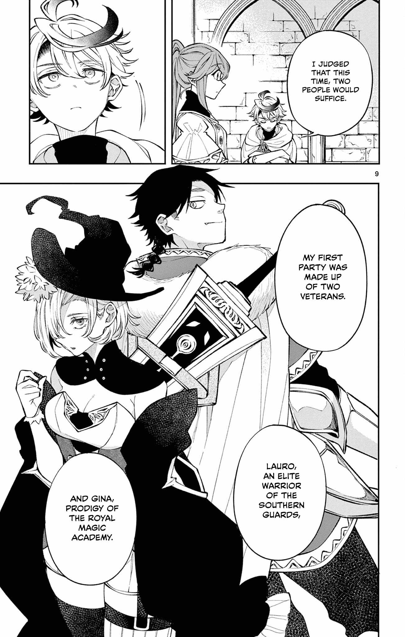 The Necromancer of a Noble Sword Family, Chapter 3, page 9