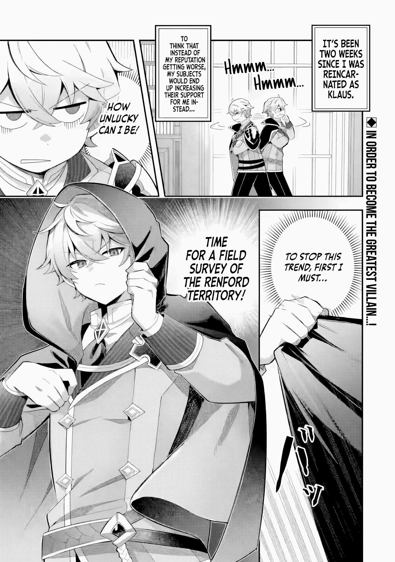 I Reincarnated as a Mob Villain in a Game and Decided to Become the F..., Chapter 2, page 2