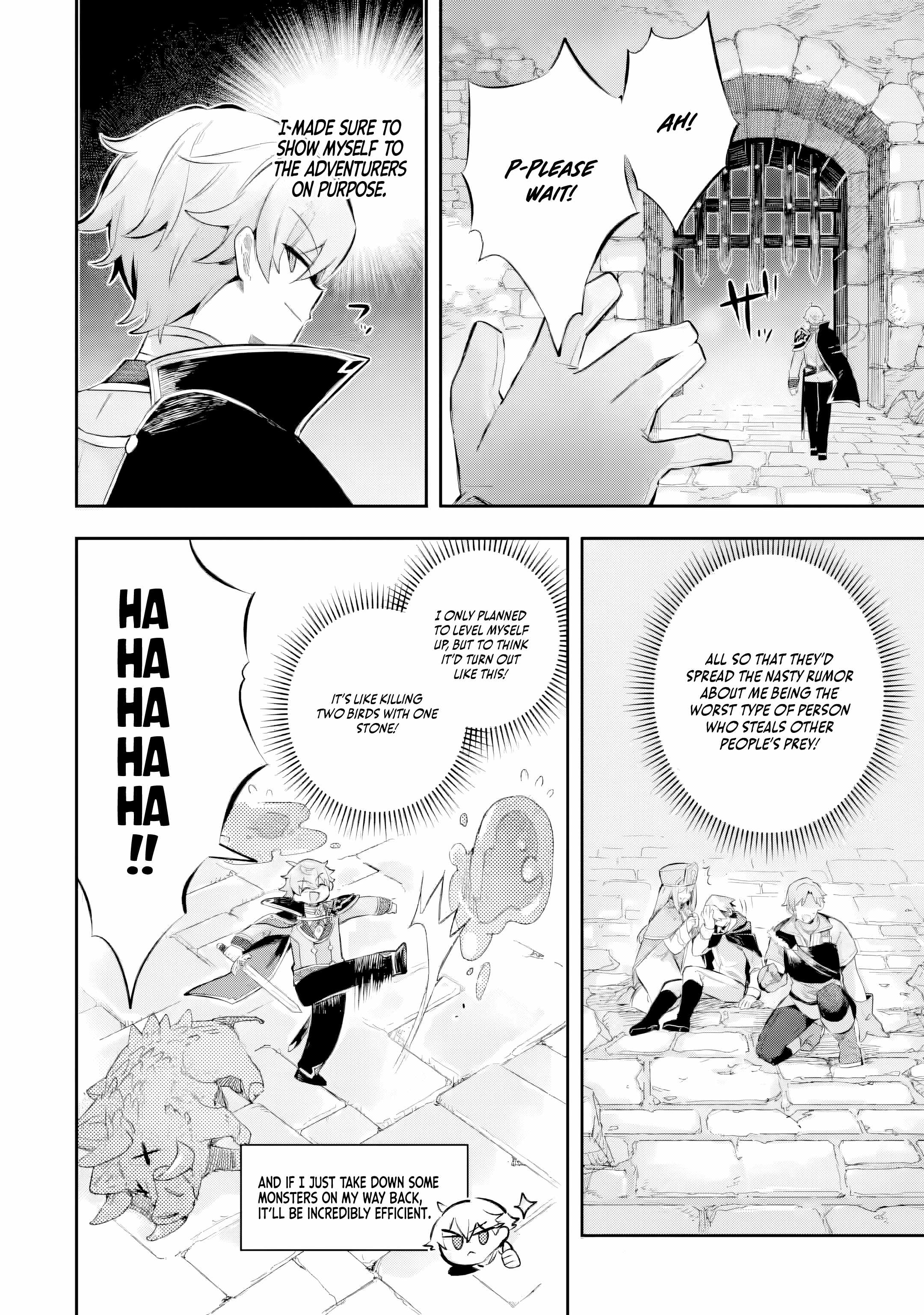 I Reincarnated as a Mob Villain in a Game and Decided to Become the F..., Chapter 4.3, page 3
