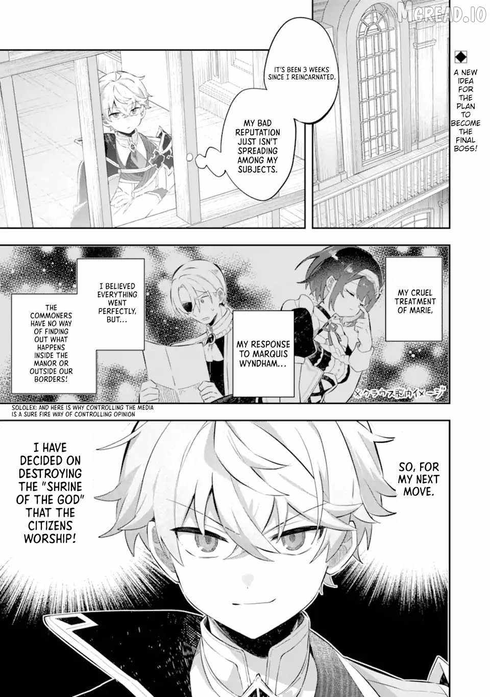 I Reincarnated as a Mob Villain in a Game and Decided to Become the F..., Chapter 6, page 2