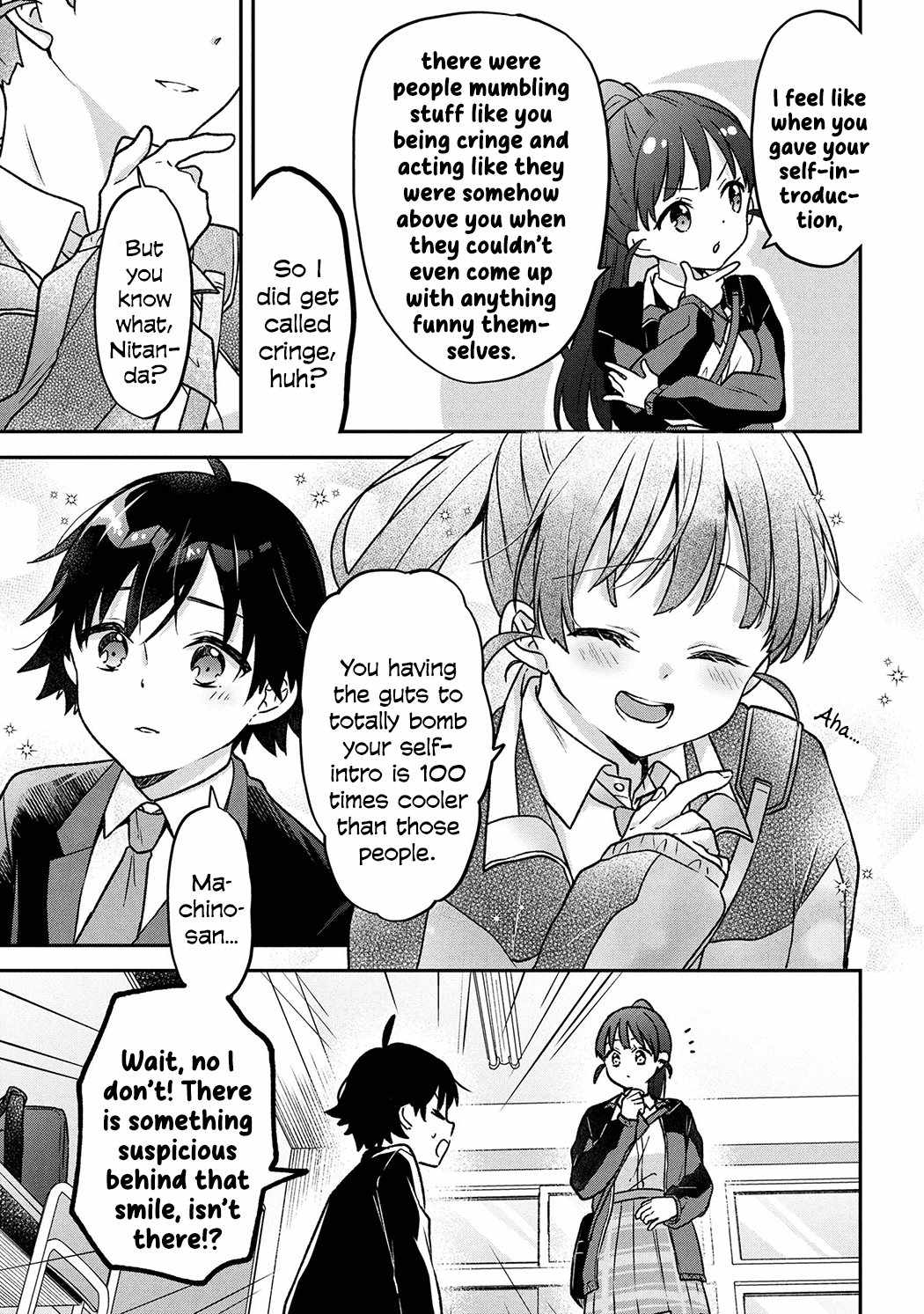 Machino-san, Waiting for a Comeback, Chapter 1, page 15