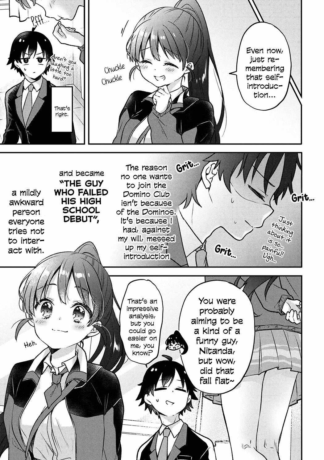 Machino-san, Waiting for a Comeback, Chapter 1, page 9